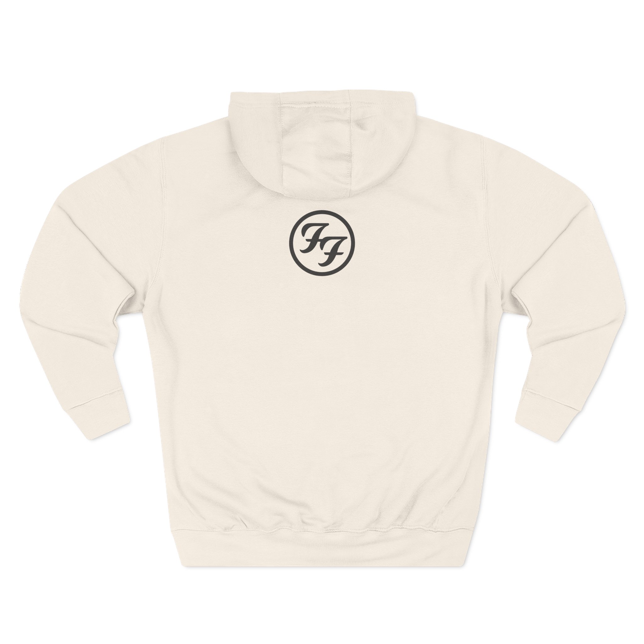 Foo Fighters Are You Thinking What I'm Thinking Three-Panel Fleece Hoodie