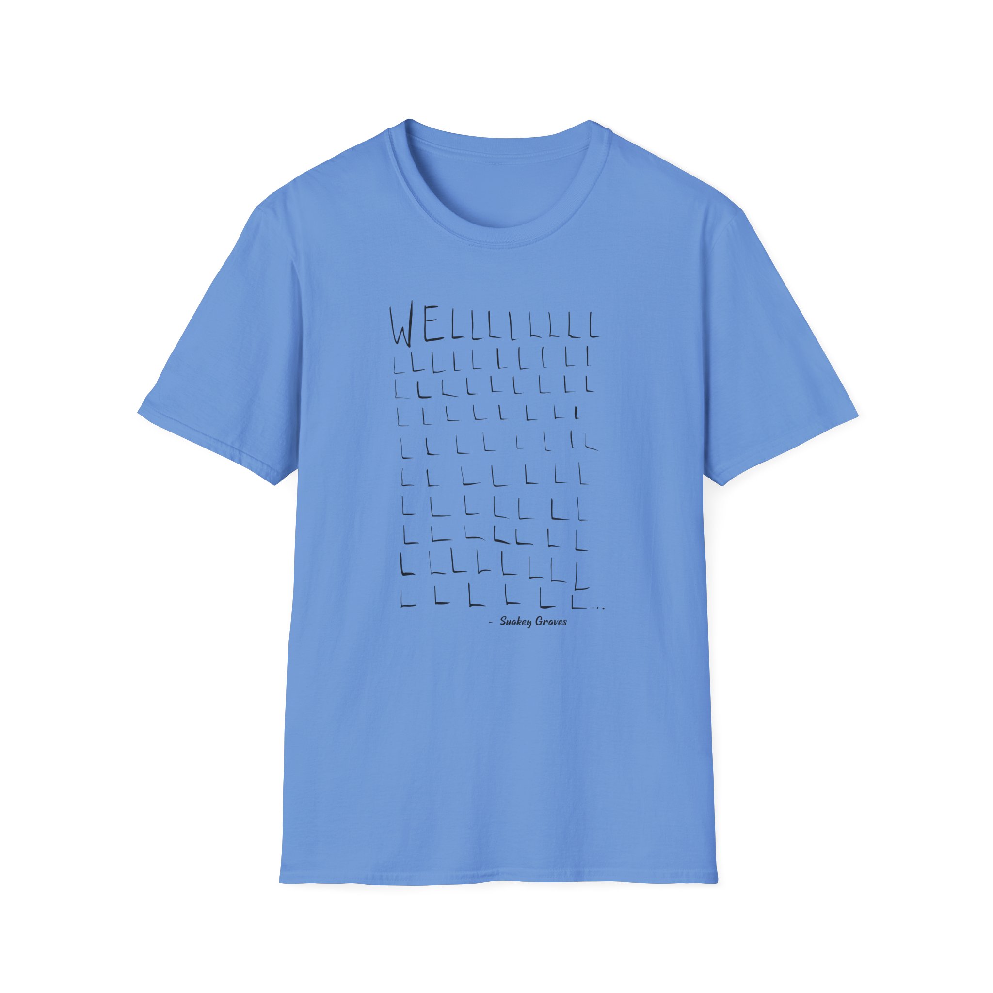 Shakey Graves WELLLL Unisex Softstyle T-Shirt