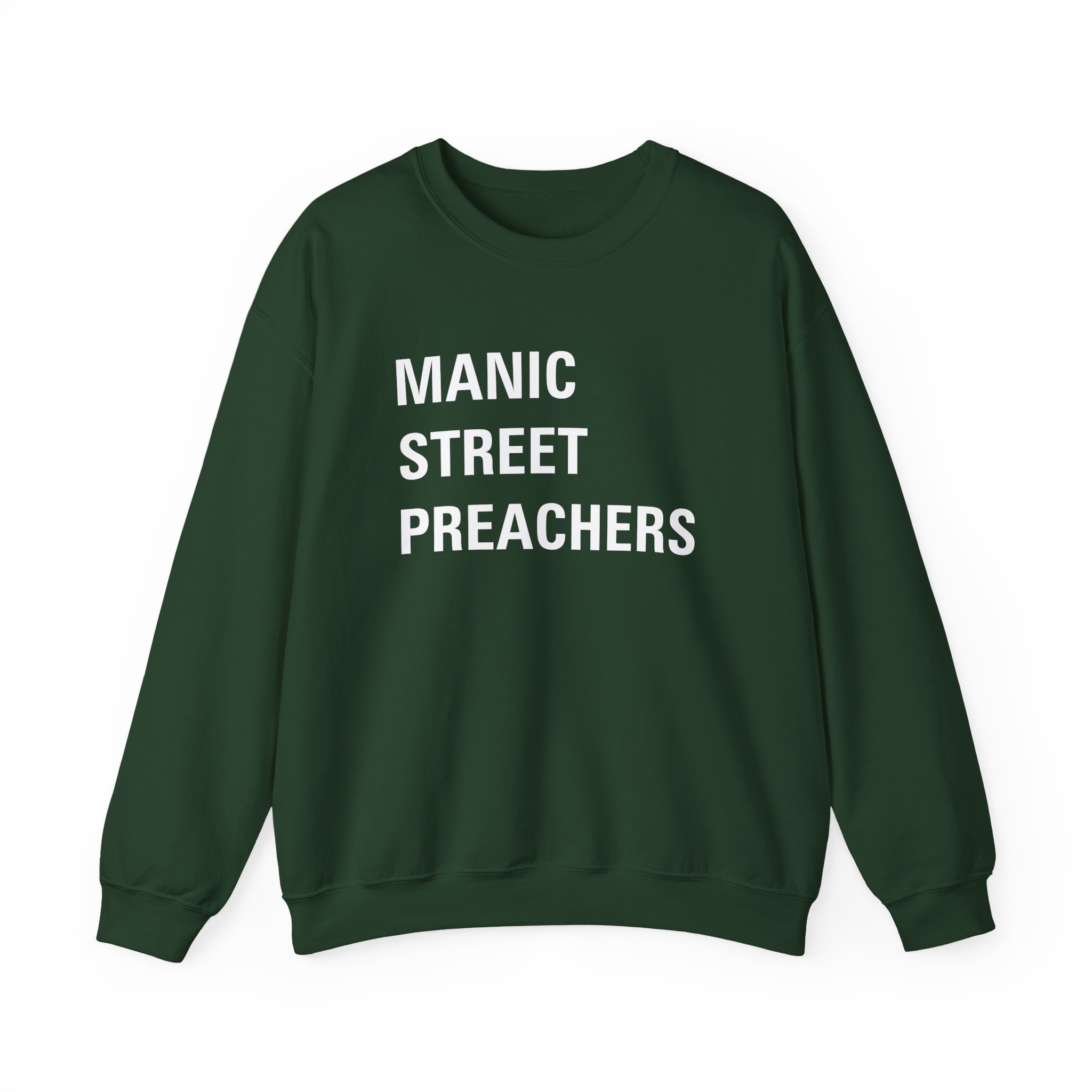 Manic Street Preachers Block Logo Unisex Heavy Blendâ„¢ Crewneck Sweatshirt