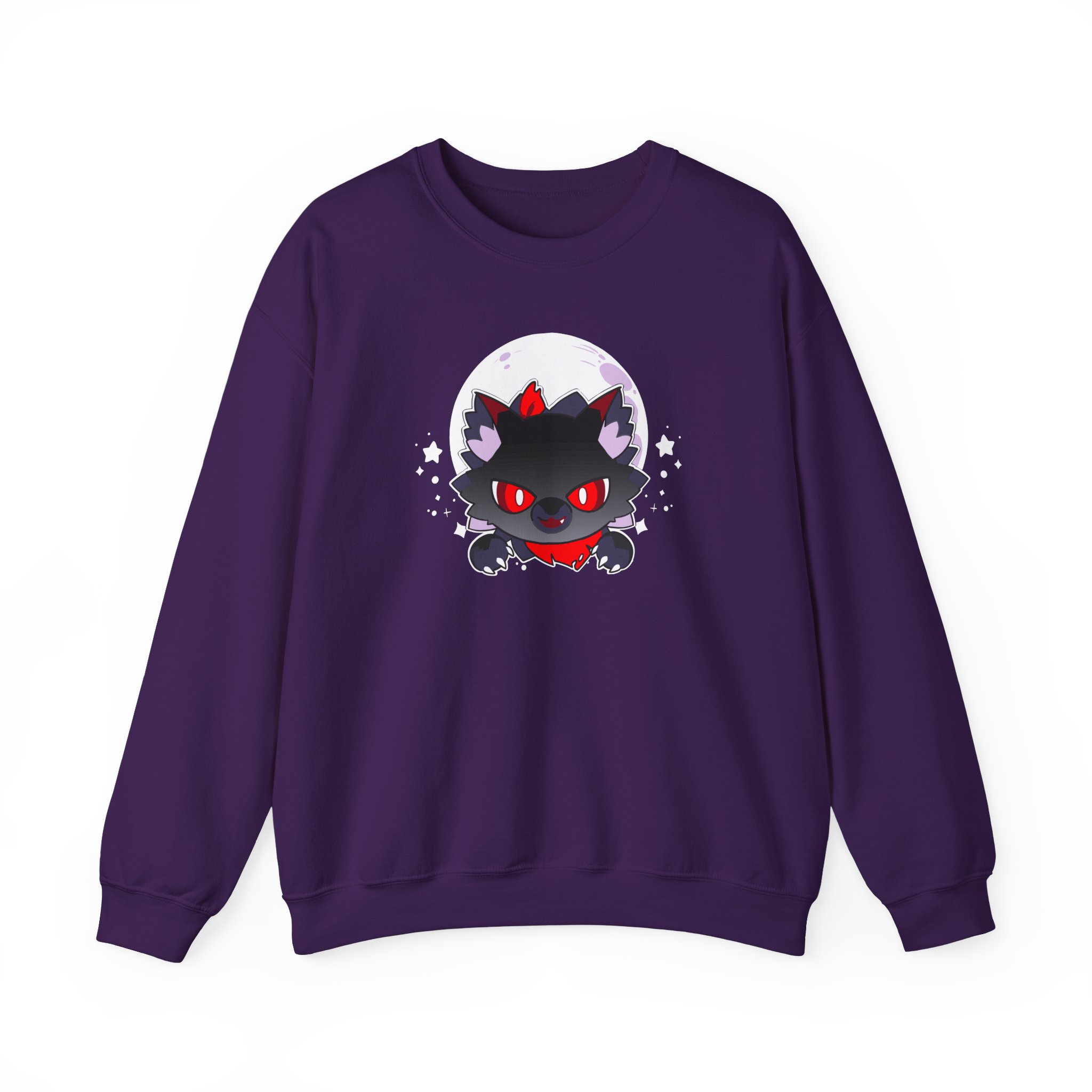 Aphmau Werewolf Cat Unisex Heavy Blendâ„¢ Crewneck Sweatshirt
