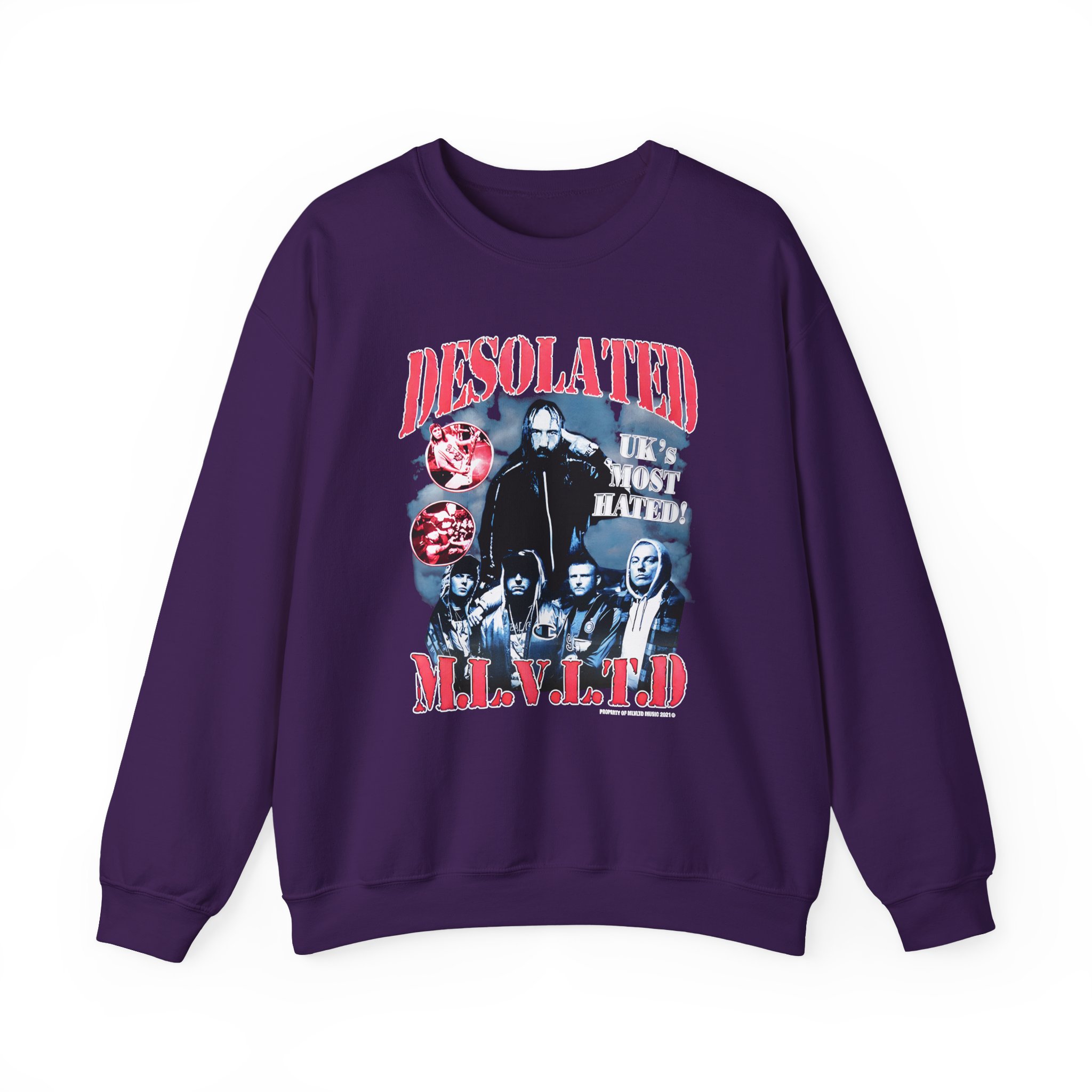 Desolated UK's Most Hated Unisex Heavy Blendâ„¢ Crewneck Sweatshirt