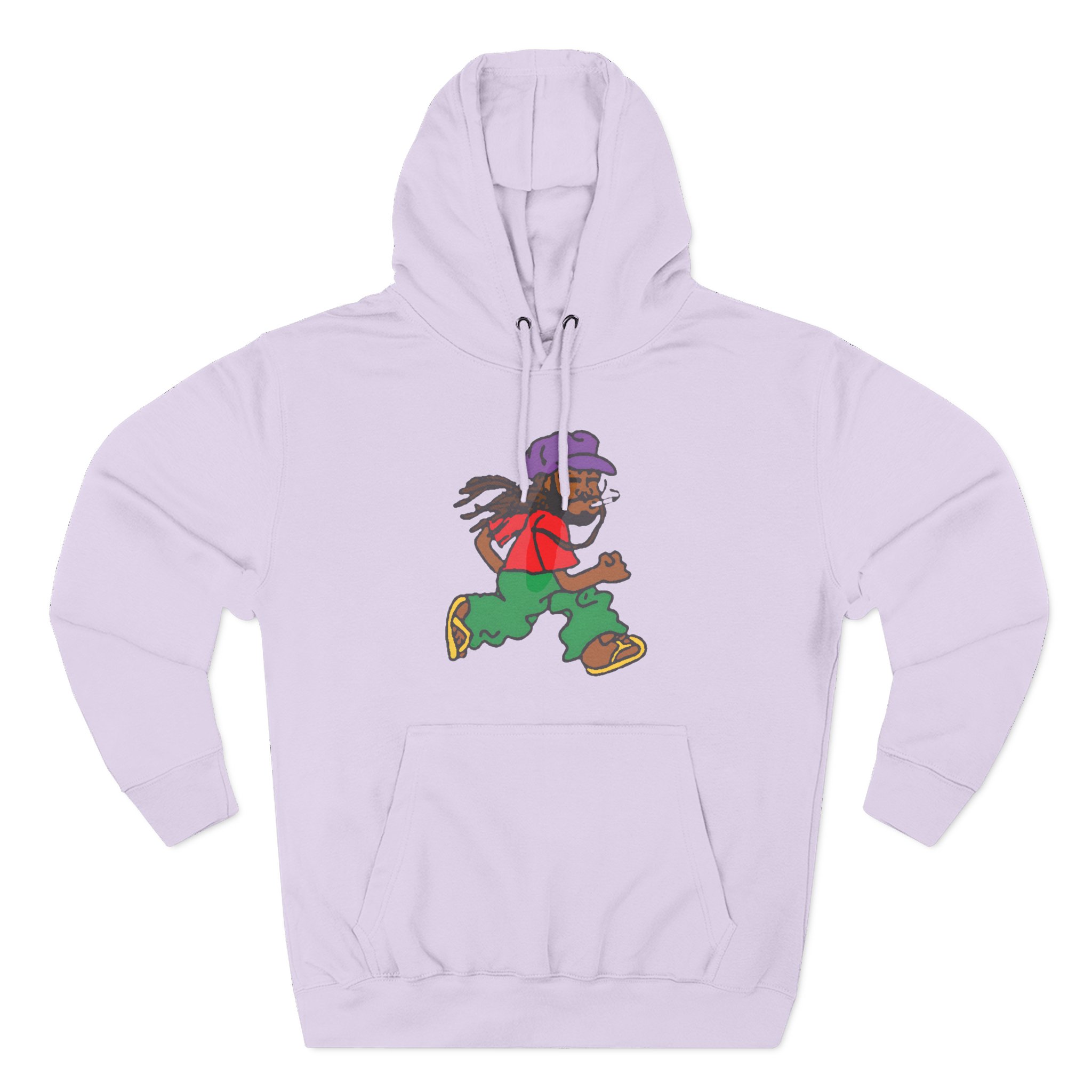 Aminé Running Man Three-Panel Fleece Hoodie