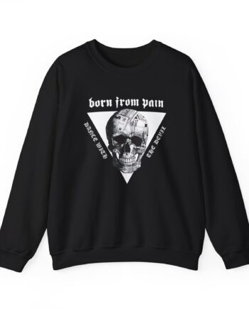 Born From Pain Dance With the Devil Unisex Heavy Blend™ Crewneck Sweatshirt