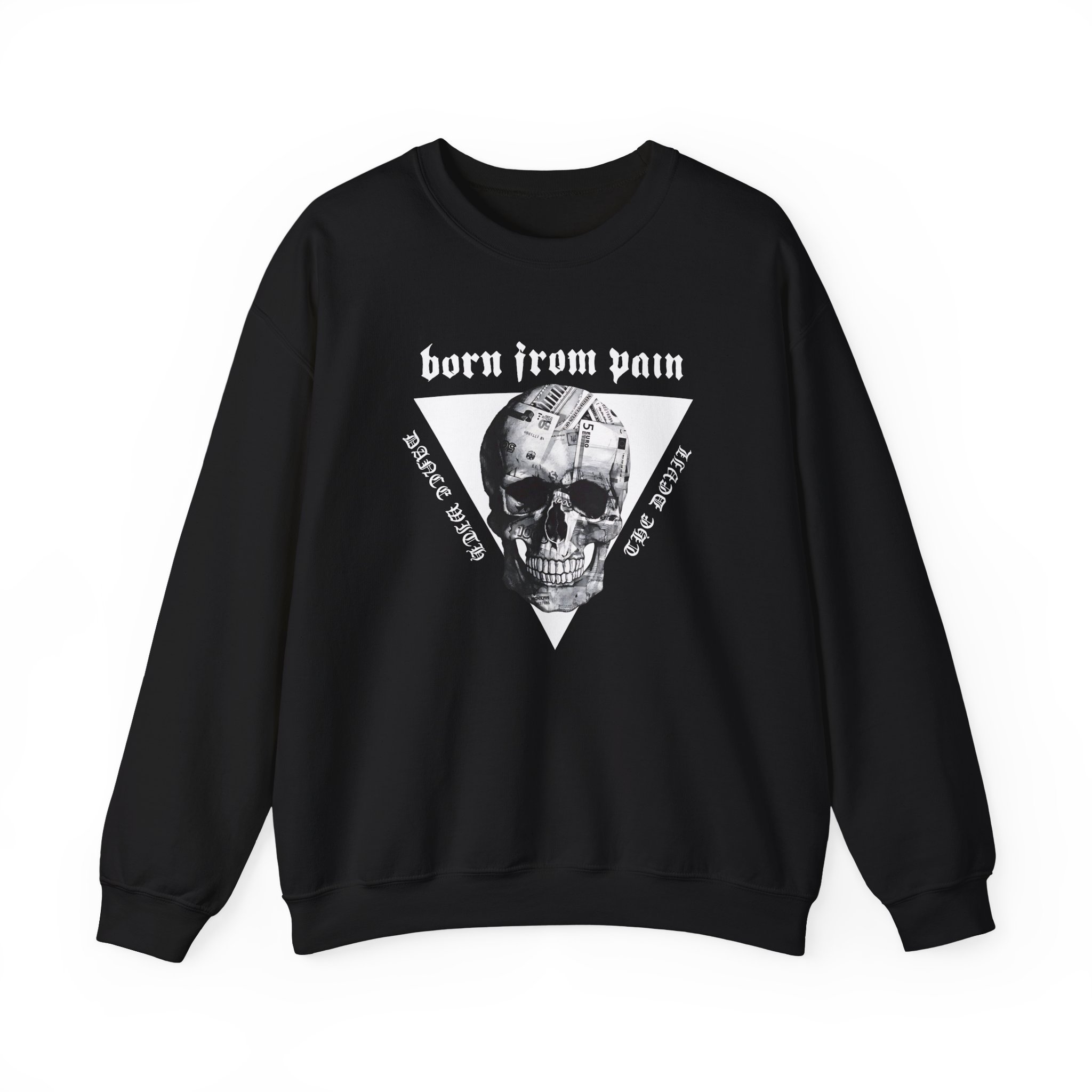 Born From Pain Dance With the Devil Unisex Heavy Blendâ„¢ Crewneck Sweatshirt