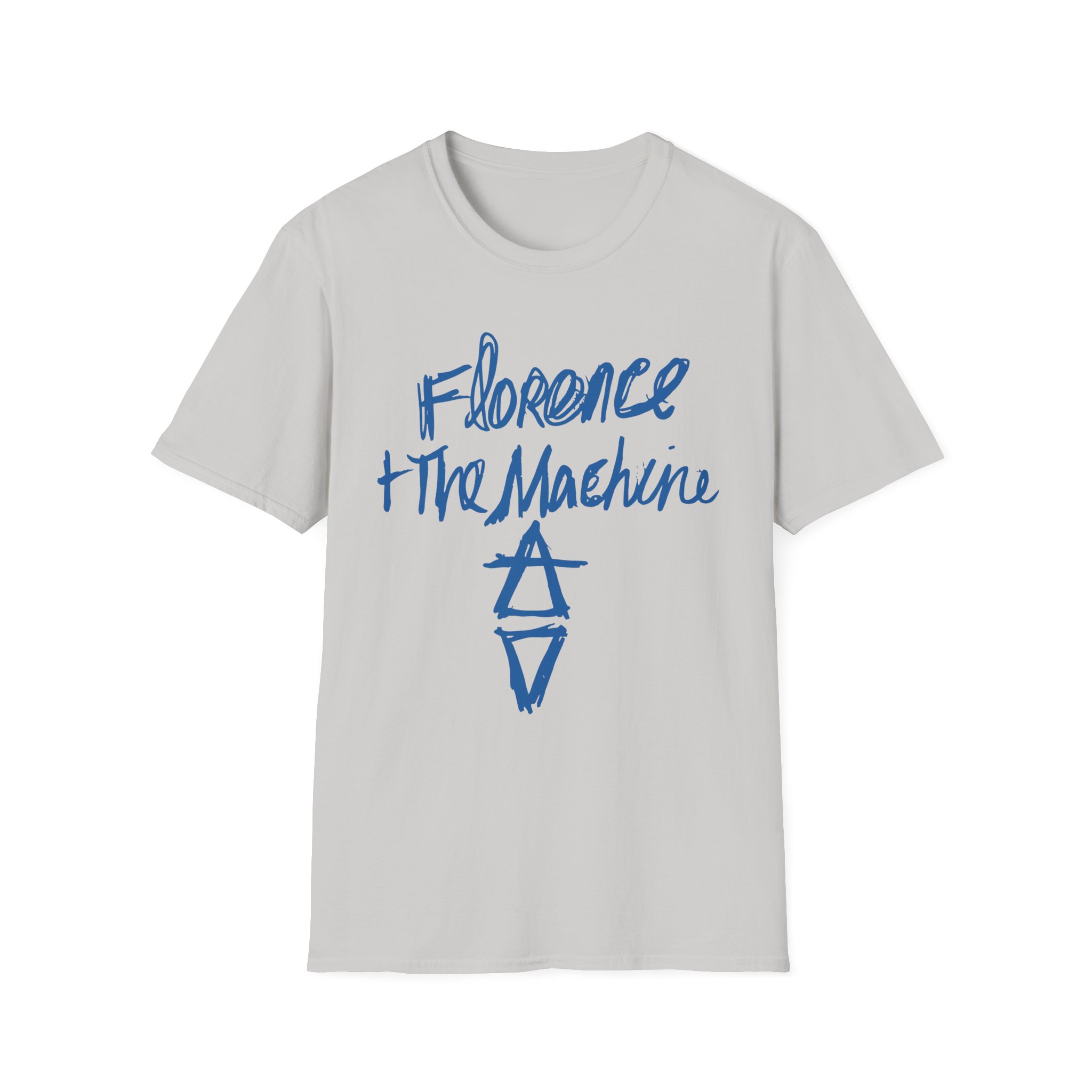 Florence and the Machine Hand Drawn Logo Unisex Softstyle T-Shirt