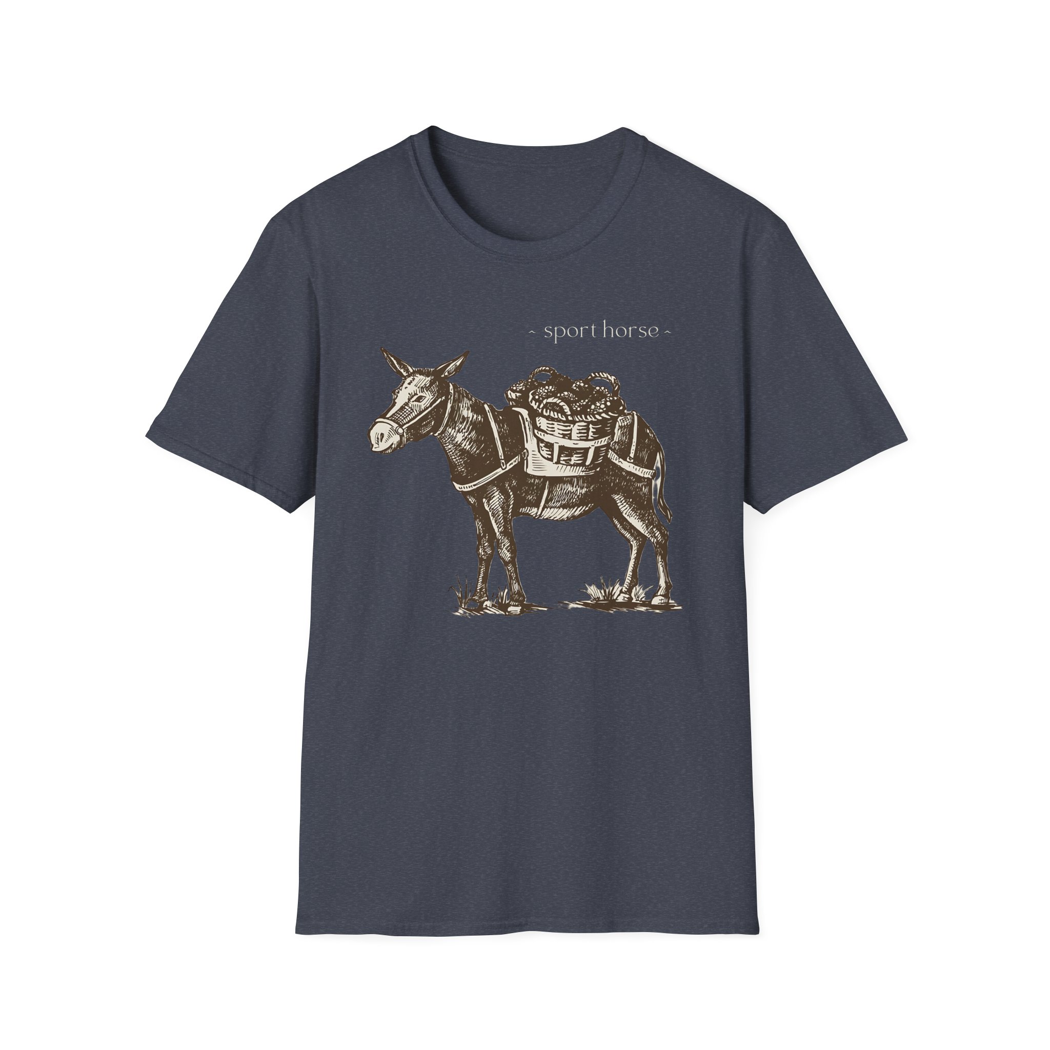 Mumbo Jumbo Sport Horse Unisex Softstyle T-Shirt