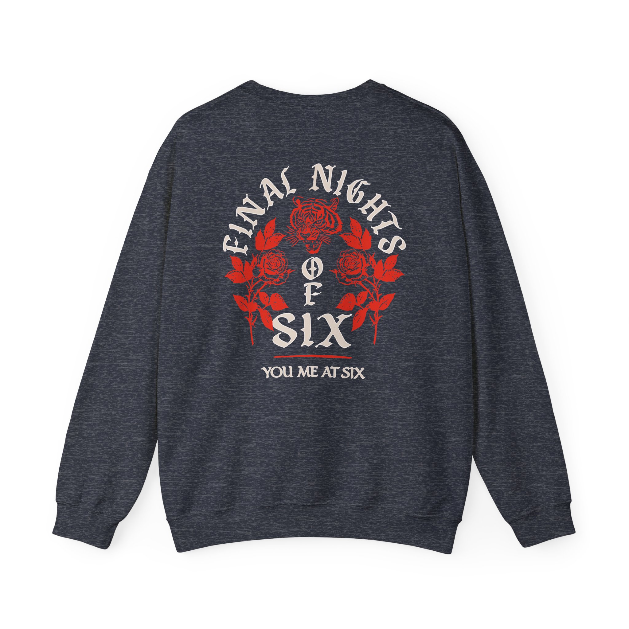 You Me at Six Final Nights of Six Tour Unisex Heavy Blendâ„¢ Crewneck Sweatshirt