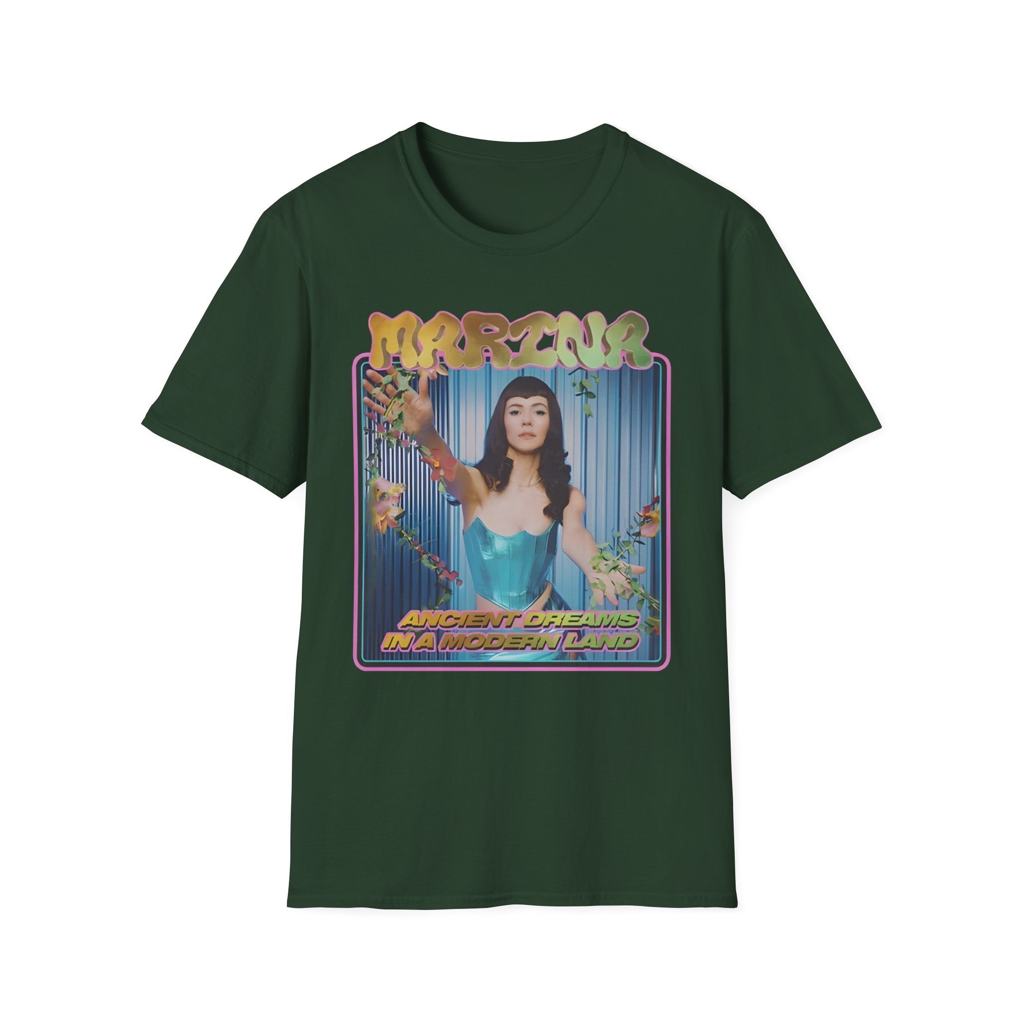 Marina Ancient Dreams Live From the Desert Album Unisex Softstyle T-Shirt