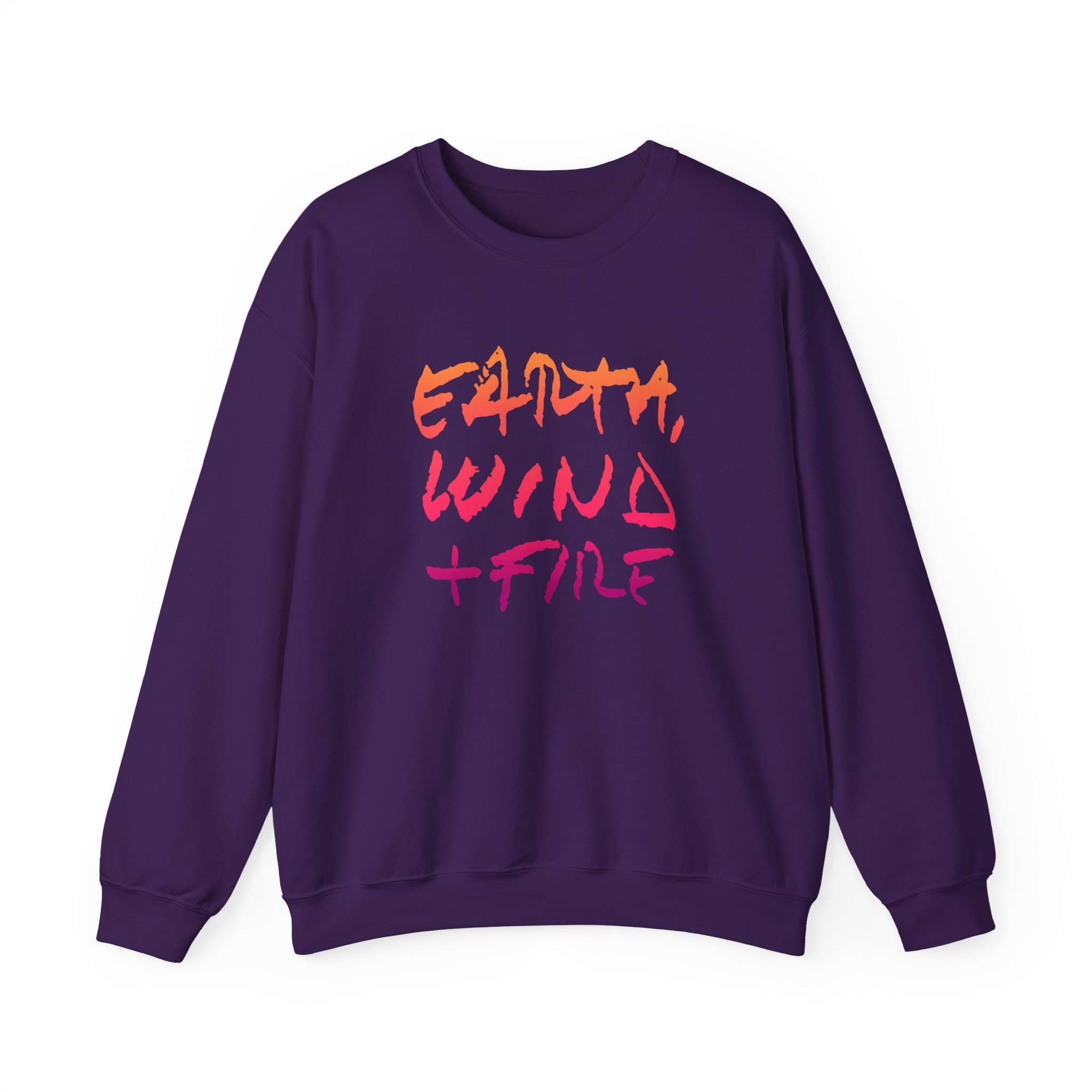 Earth Wind & Fire Logo Unisex Heavy Blendâ„¢ Crewneck Sweatshirt