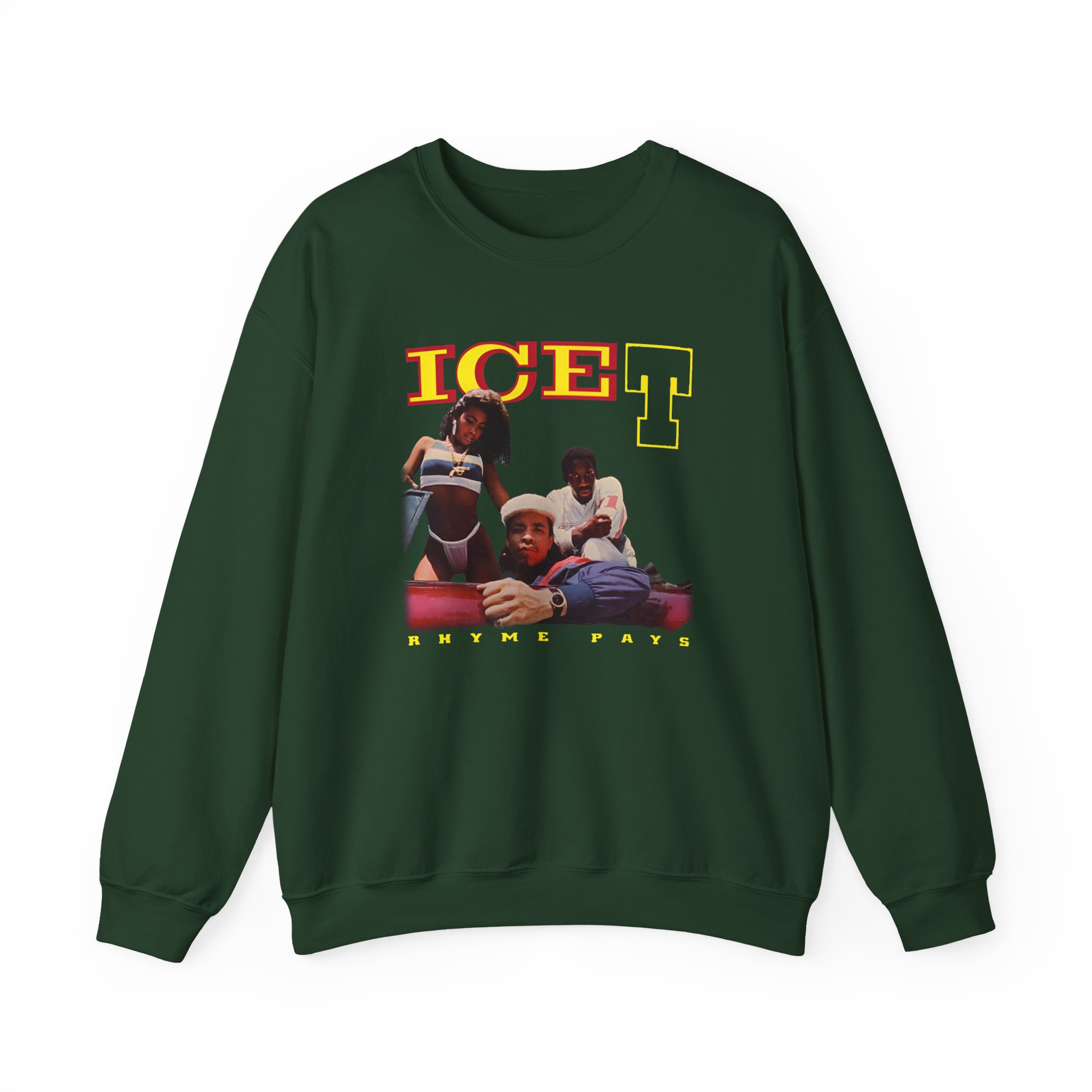 Ice-t Rhyme Pays Unisex Heavy Blendâ„¢ Crewneck Sweatshirt