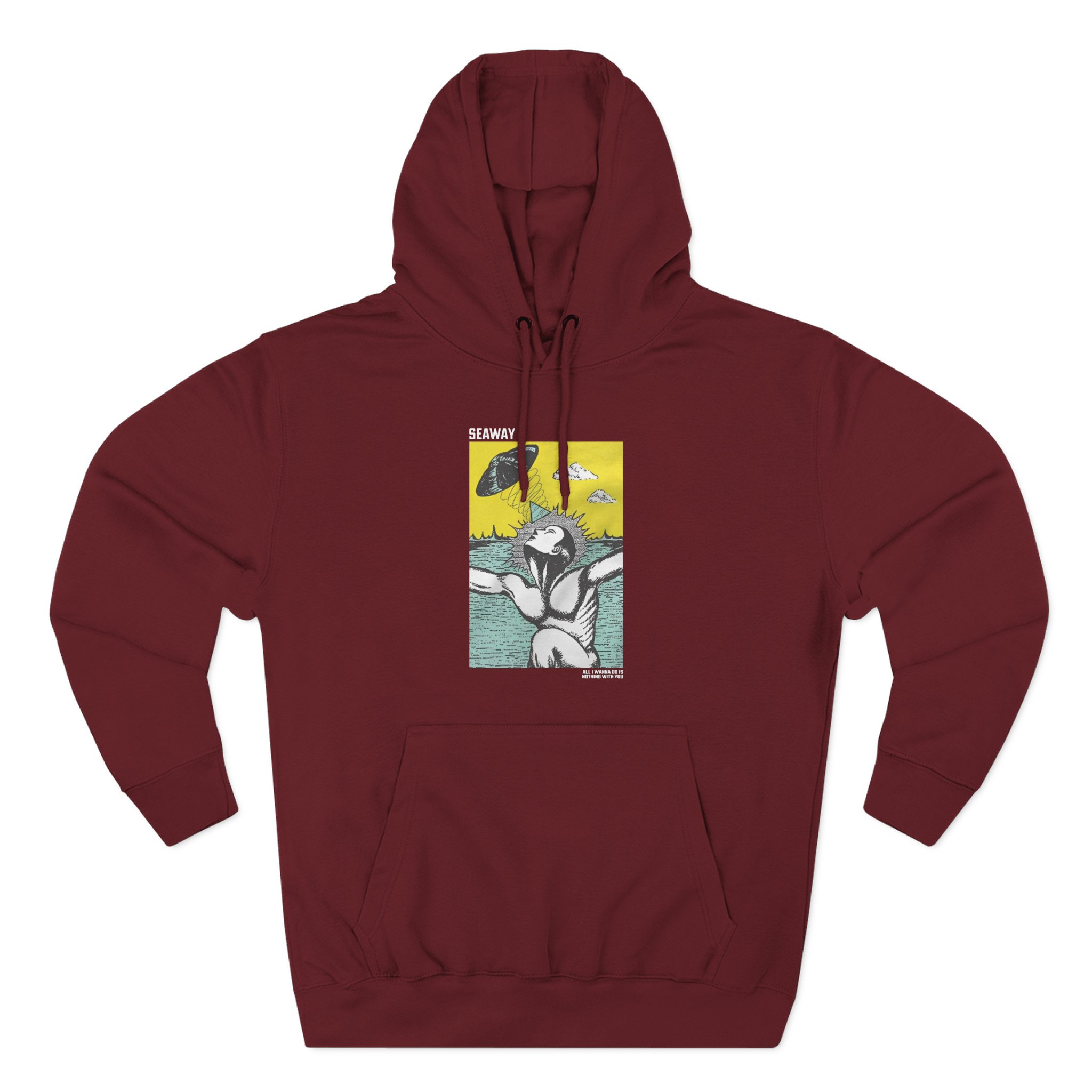 Seaway Earth Three-Panel Fleece Hoodie