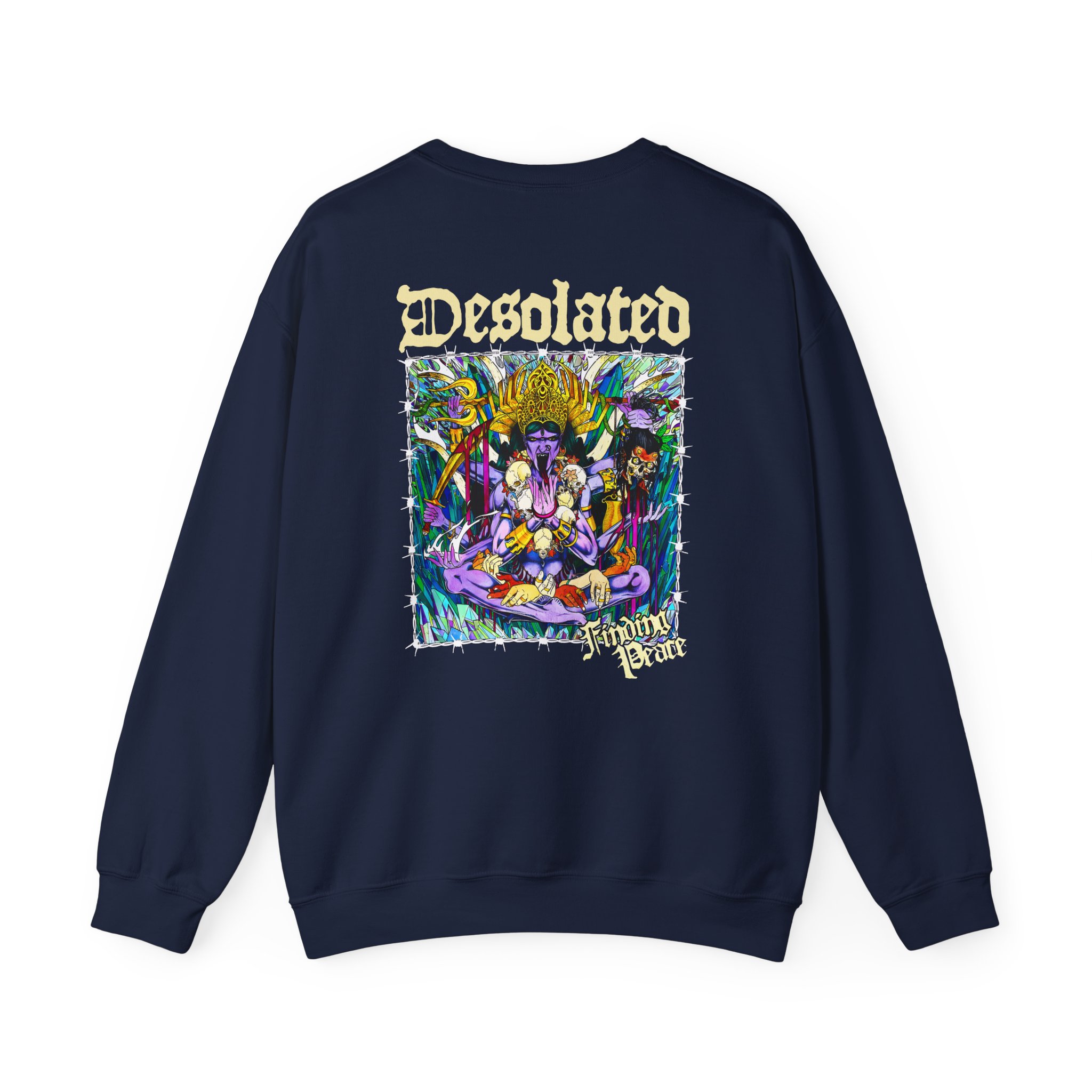 Desolated Finding Peace Unisex Heavy Blendâ„¢ Crewneck Sweatshirt