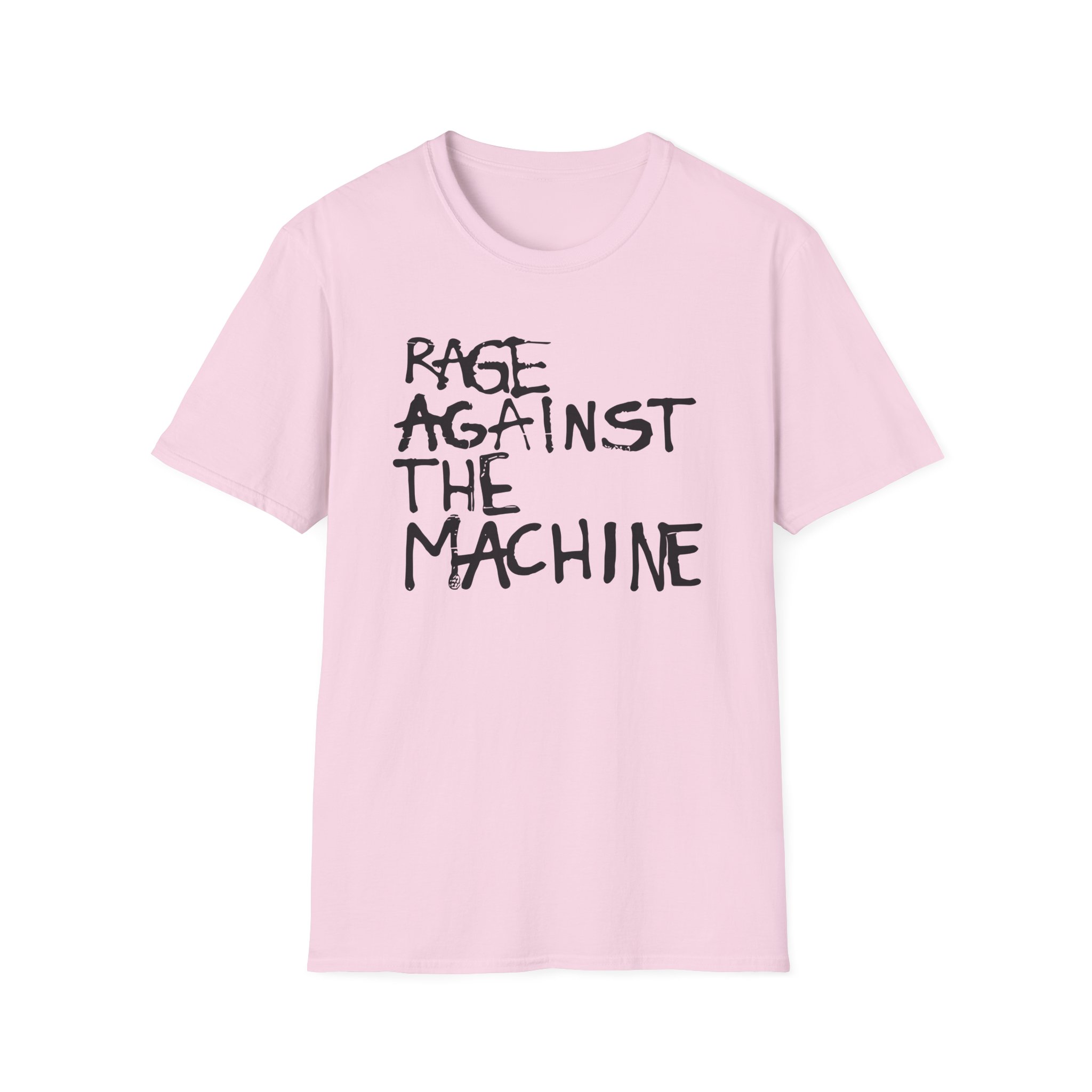 Rage Against the Machine Scrawl Unisex Softstyle T-Shirt