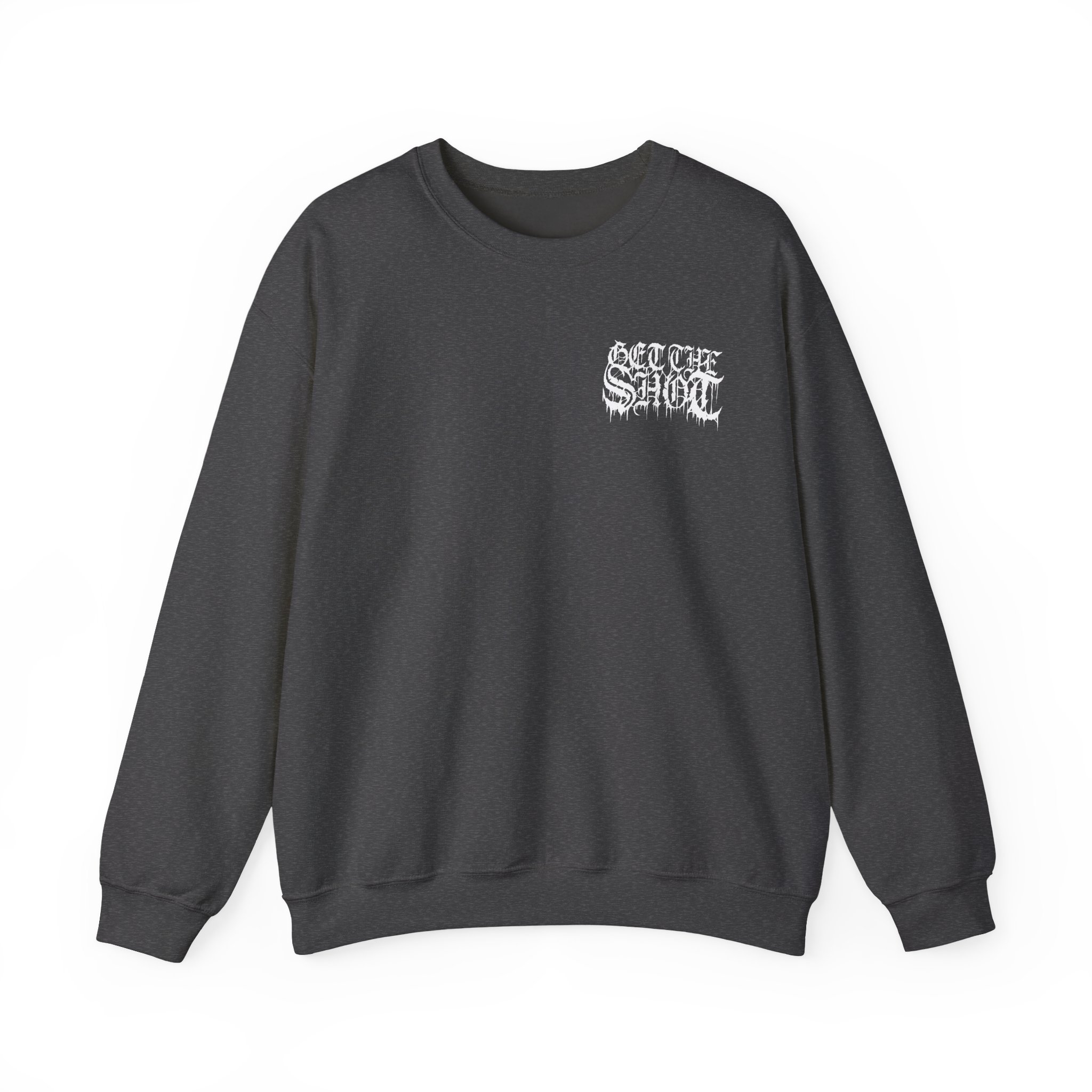 Get the Shot Death to Oppressors Unisex Heavy Blendâ„¢ Crewneck Sweatshirt