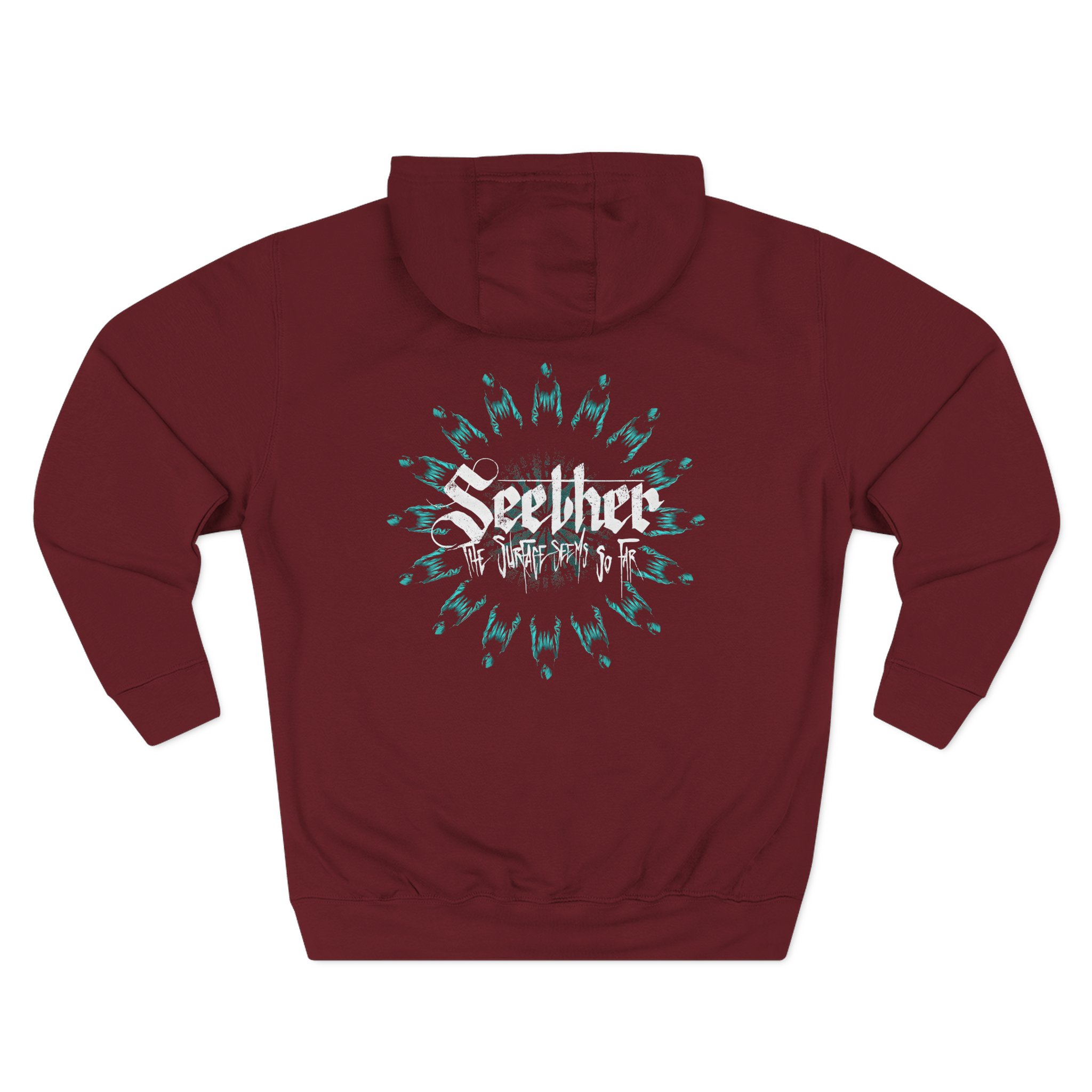 Seether Surface Three-Panel Fleece Hoodie