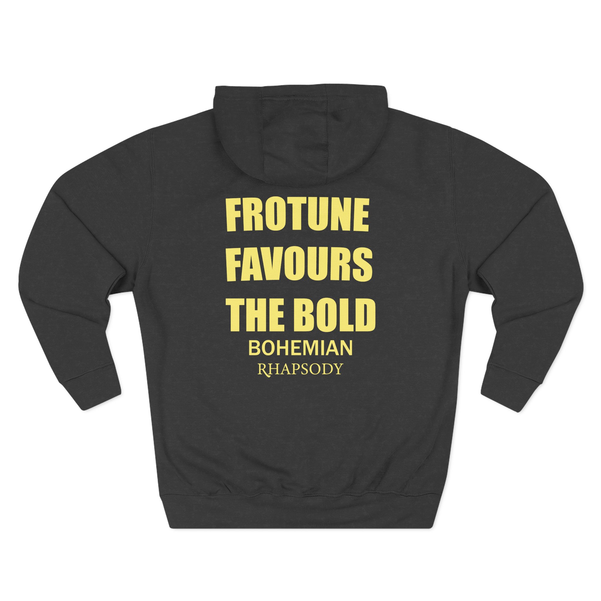 F M Queen Bohemian Rhapsody Fortune Three-Panel Fleece Hoodie