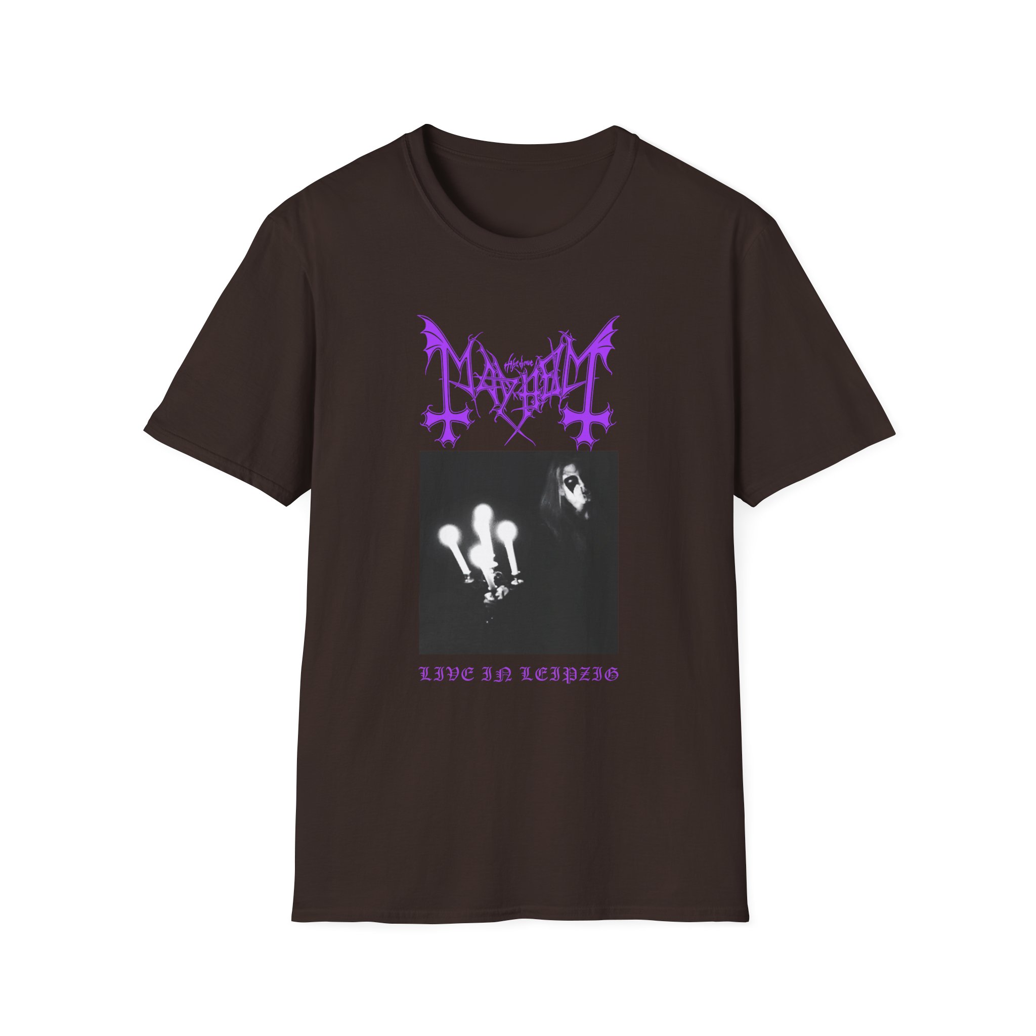 Mayhem Live In Leipzig Unisex Softstyle T-Shirt