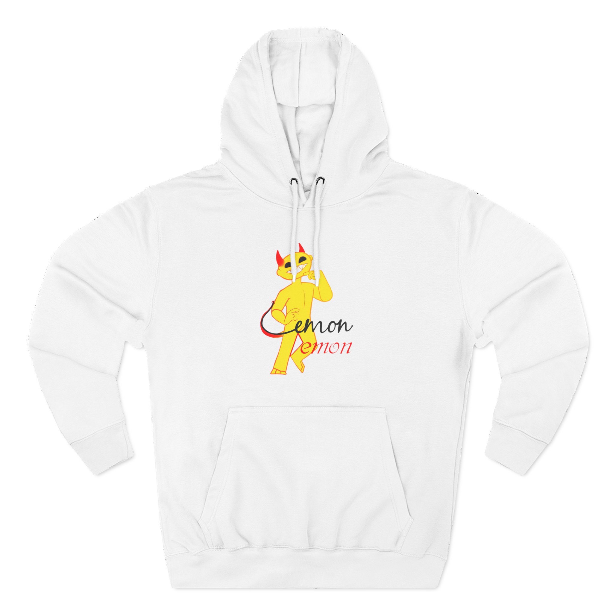 Lemon Demon Three-Panel Fleece Hoodie