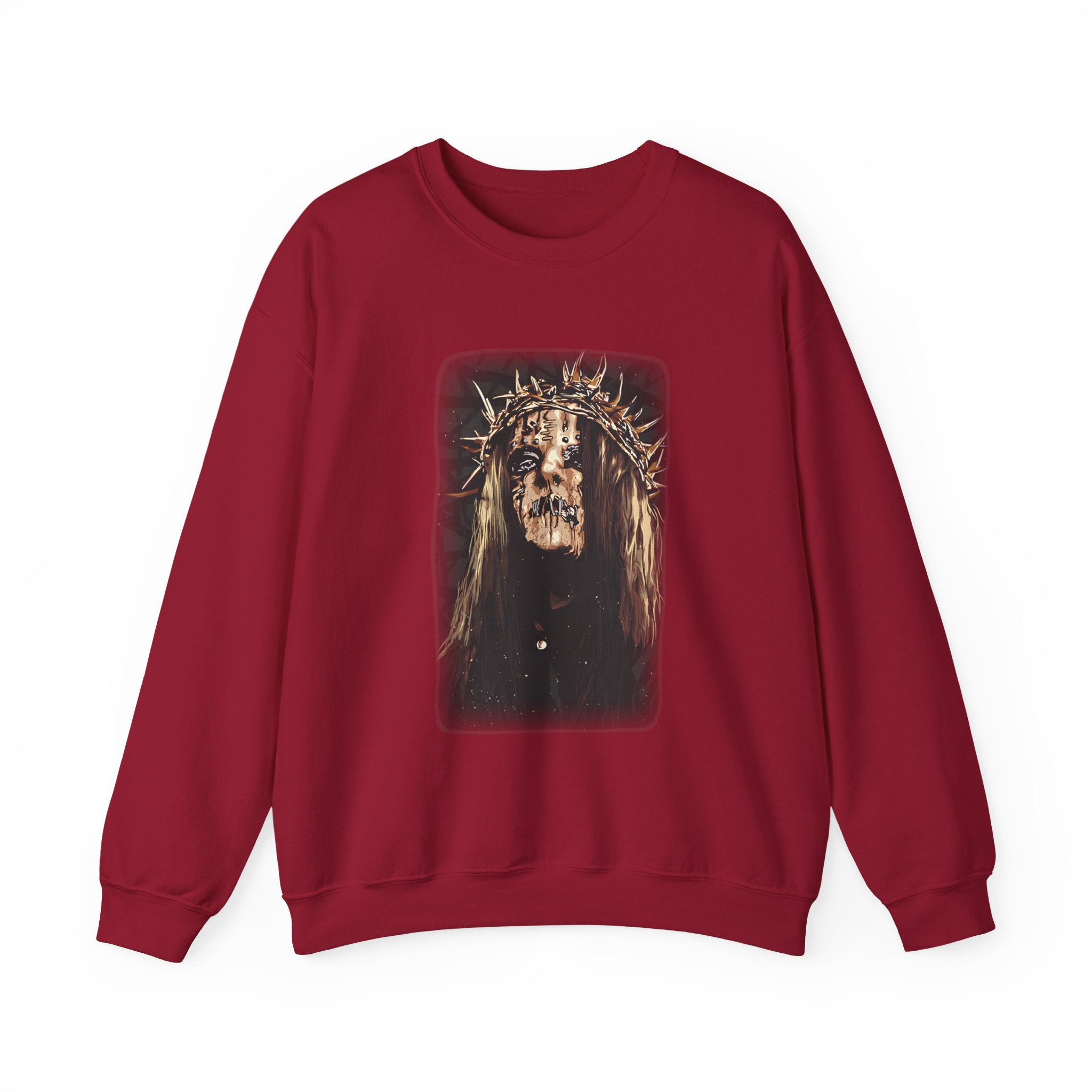 Murderdolls Joey Jordison Crown of Thorns Unisex Heavy Blendâ„¢ Crewneck Sweatshirt