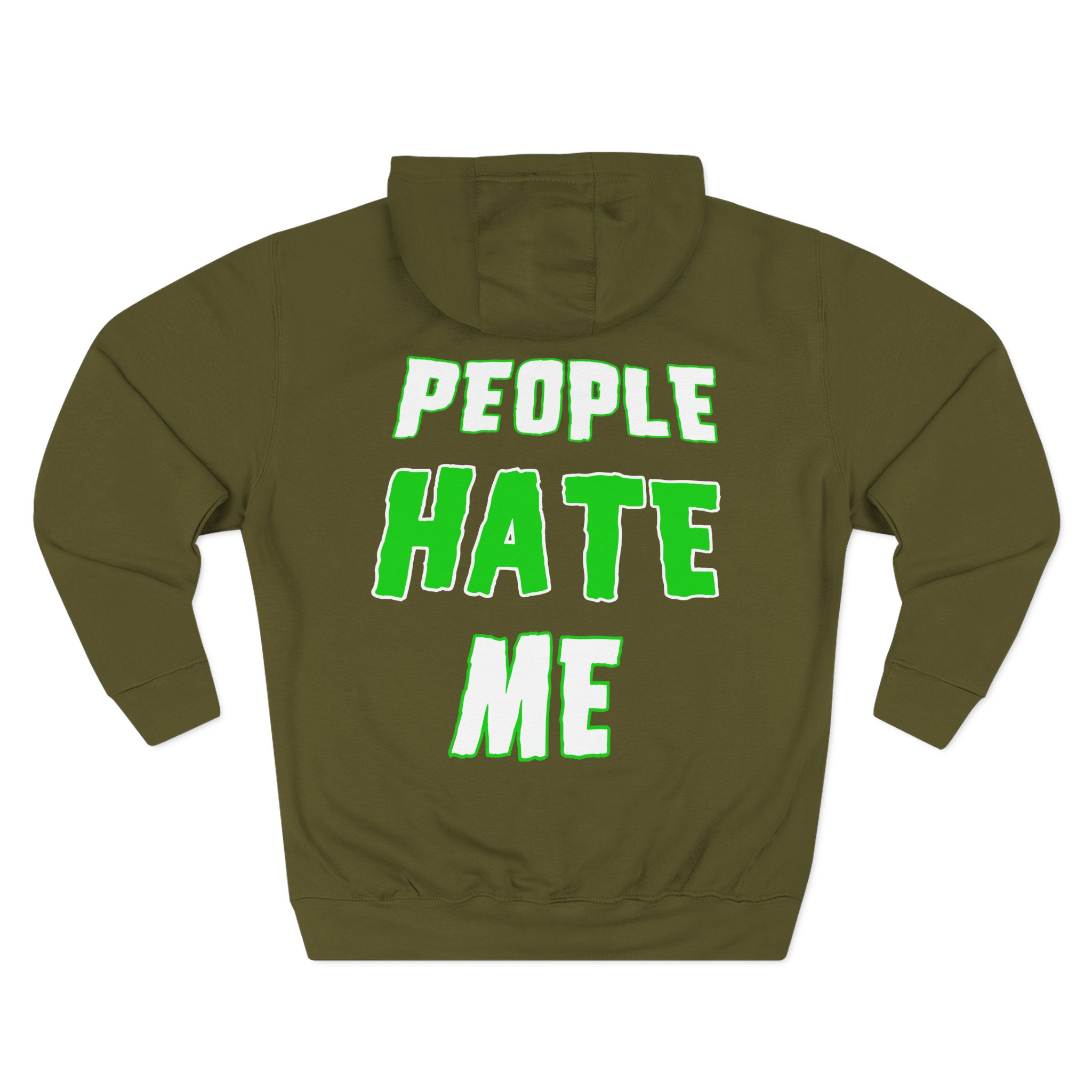 Vintage Murderdolls People Hate Me Three-Panel Fleece Hoodie