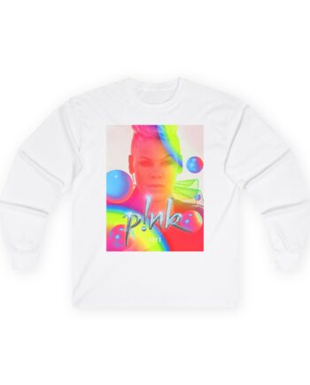 P!nk Summer 2022 Rainbow Unisex Ultra Cotton Long Sleeve Tee