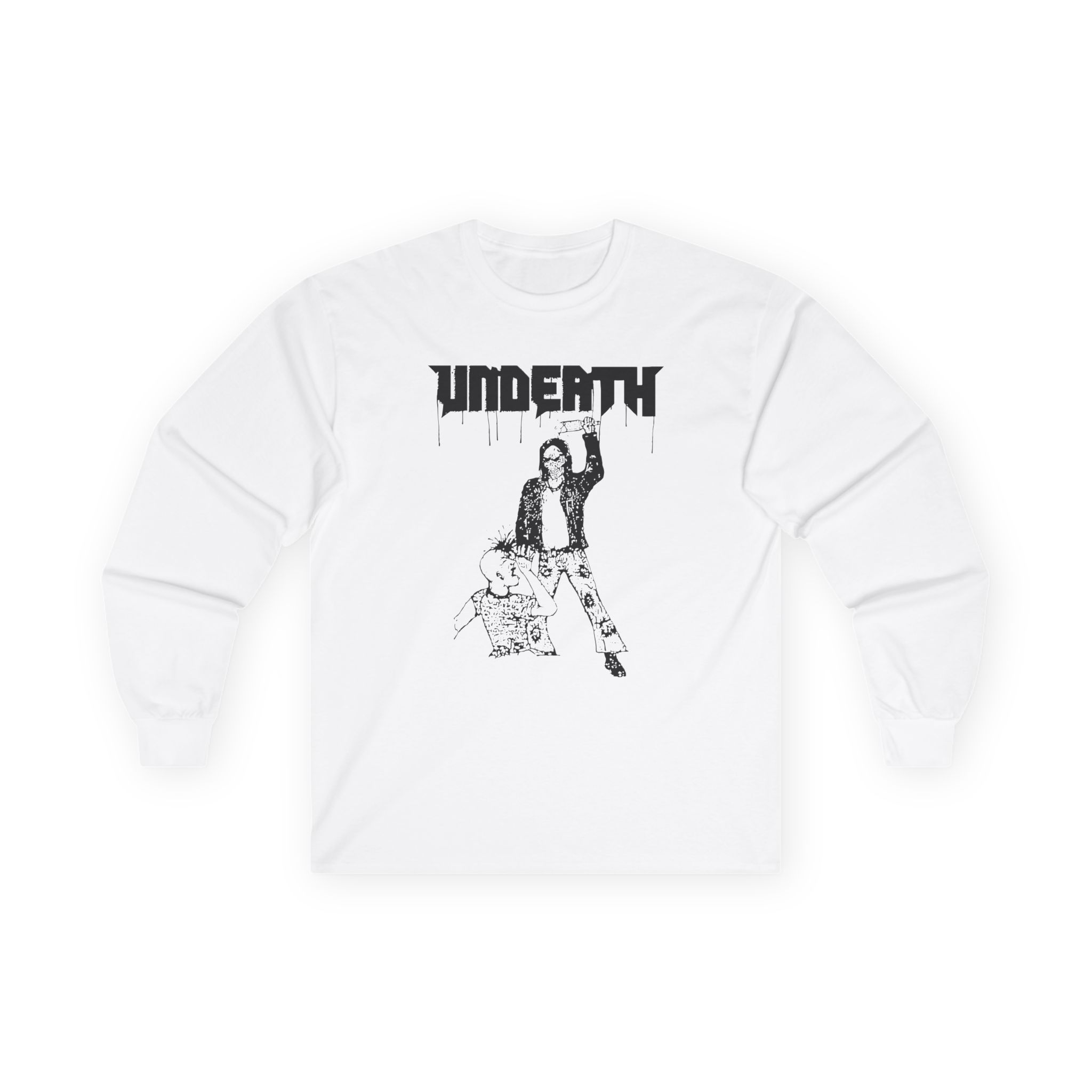 Undeath Biker Unisex Ultra Cotton Long Sleeve Tee