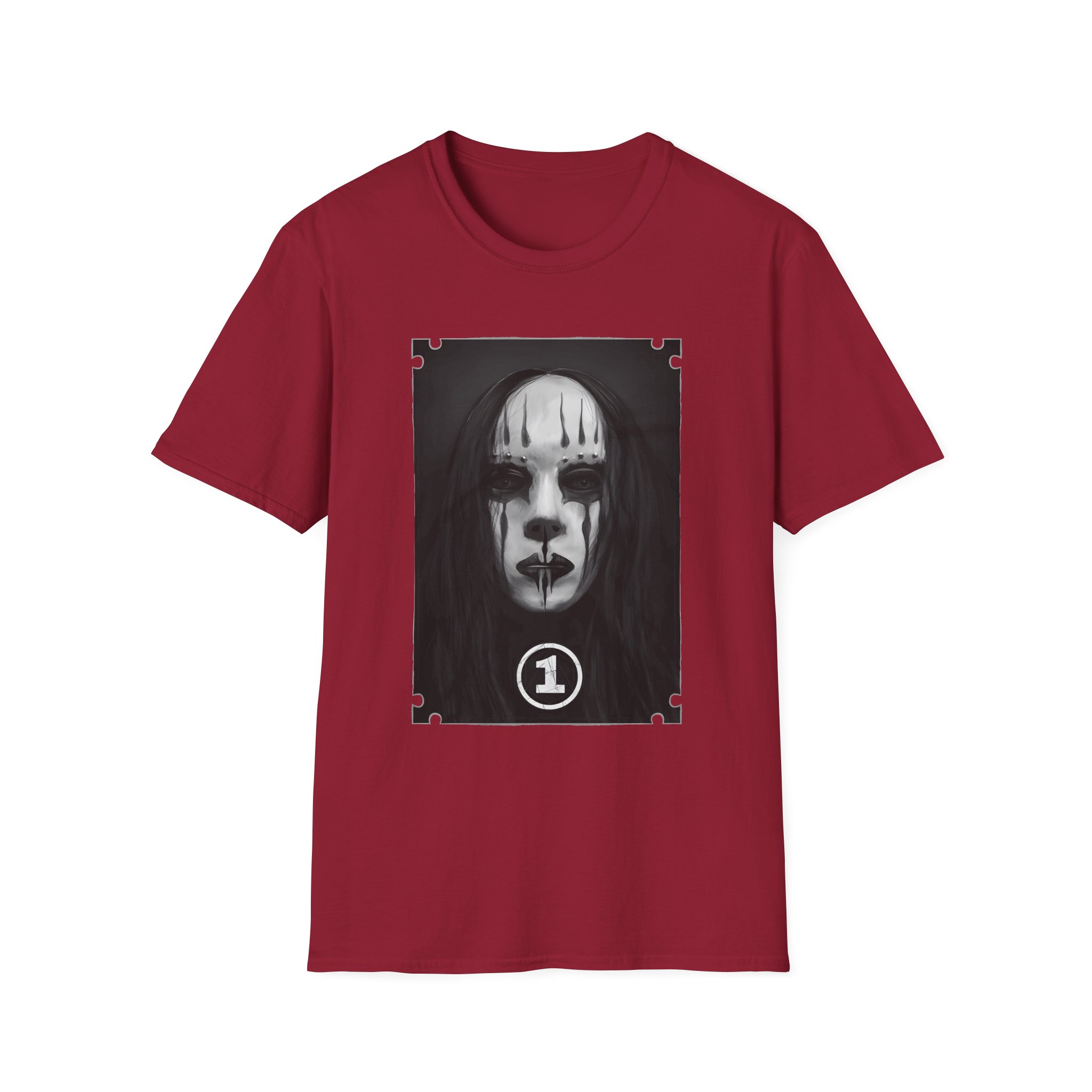 Murderdolls Joey Jordison Portrait Unisex Softstyle T-Shirt