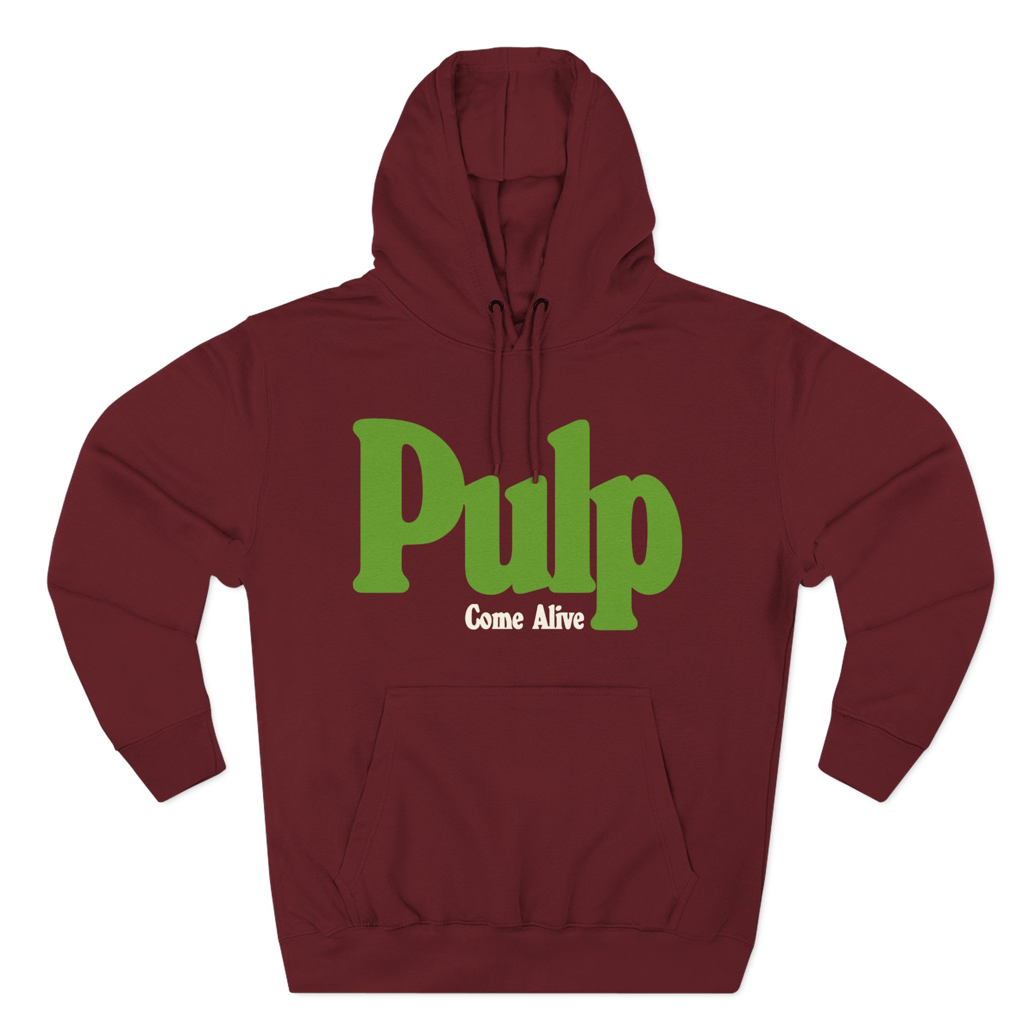 Pulp Come Alive Three-Panel Fleece Hoodie