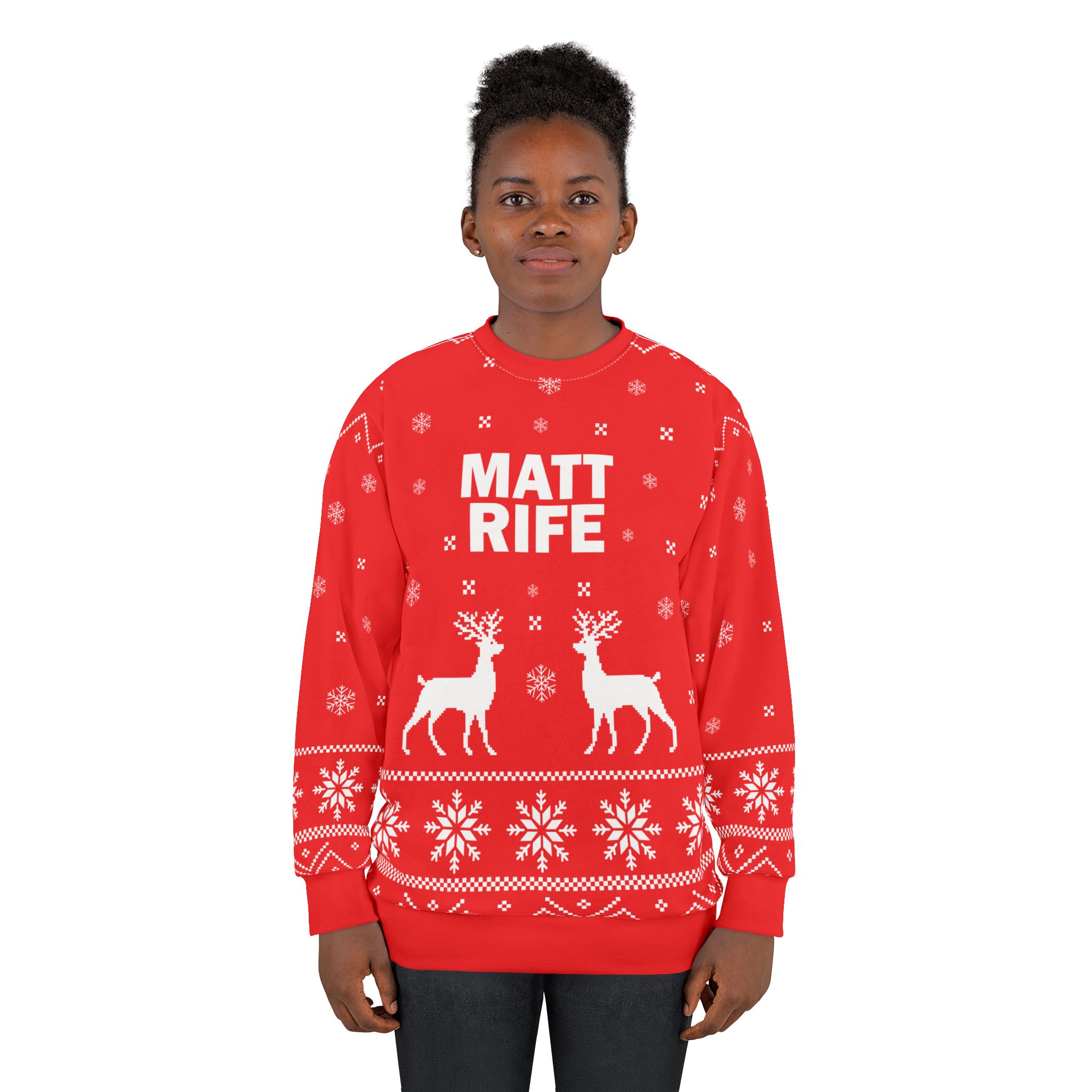 Matt Rife Unisex Sweatshirt (AOP)