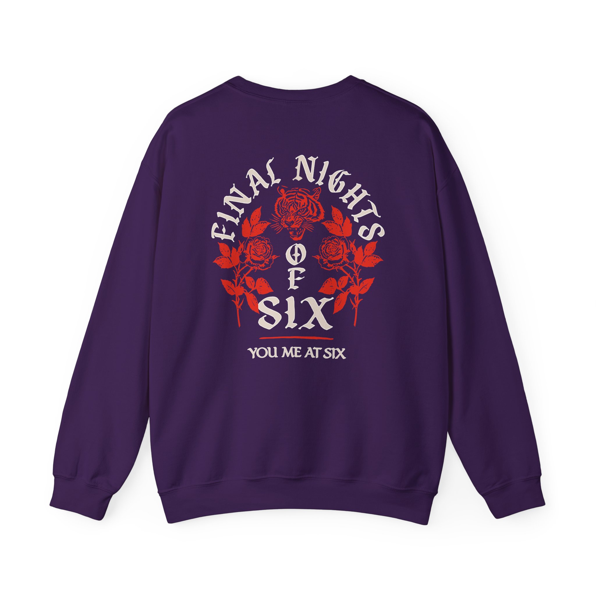 You Me at Six Final Nights of Six Tour Unisex Heavy Blendâ„¢ Crewneck Sweatshirt