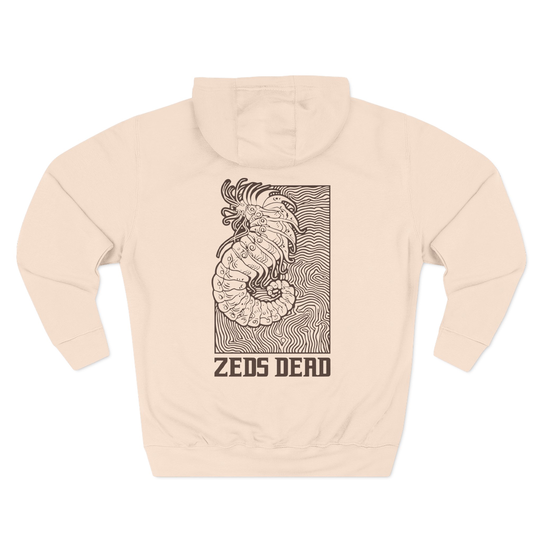 Zeds Dead Three-Panel Fleece Hoodie