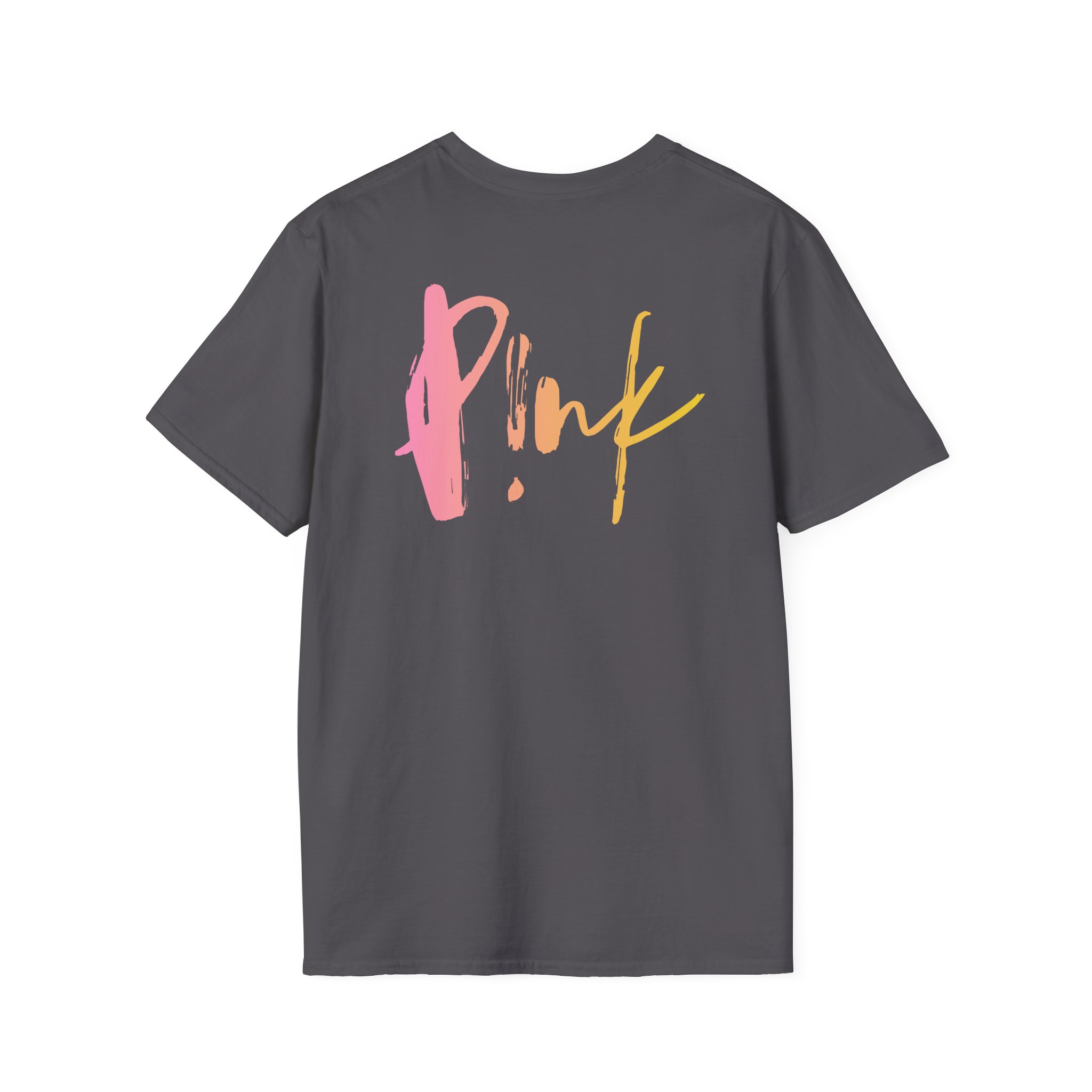 P!nk Gradient Cover Me in Sunshine Unisex Softstyle T-Shirt