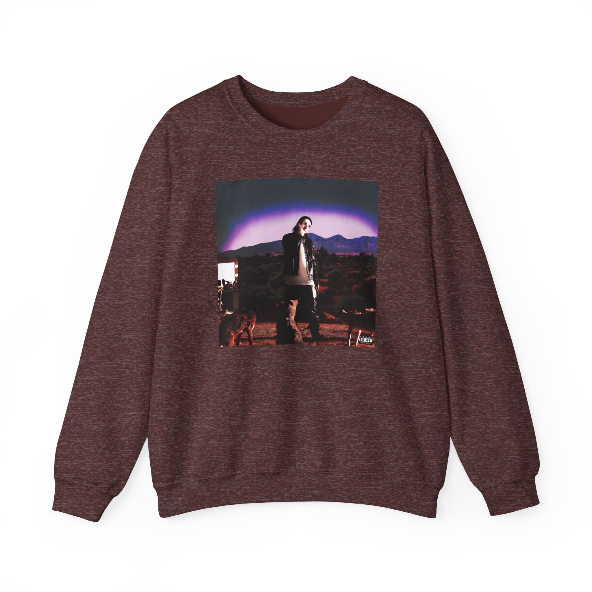 Tommy Richman Debut Album Coyote Unisex Heavy Blendâ„¢ Crewneck Sweatshirt
