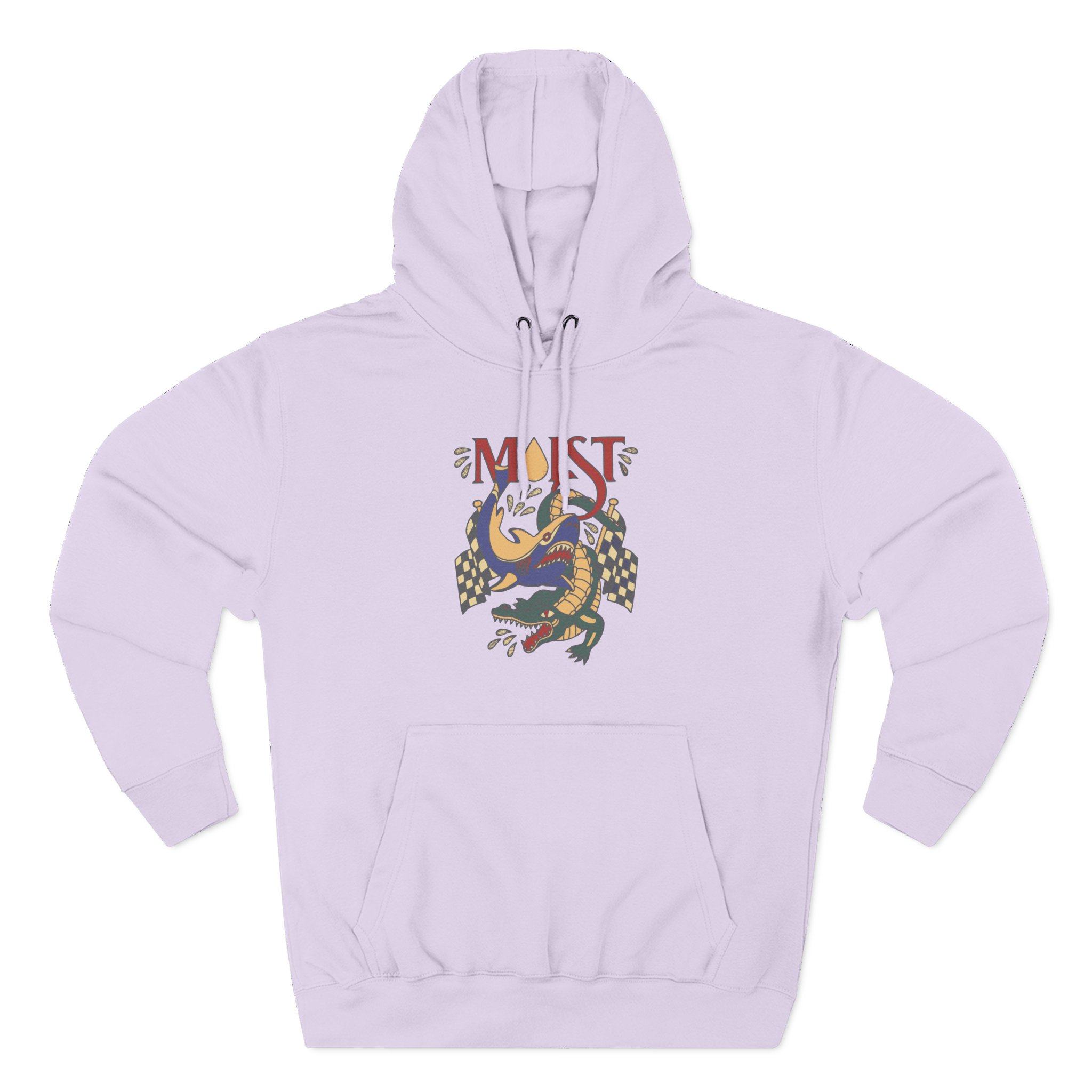 Moist Special Edition Swampcore Three-Panel Fleece Hoodie