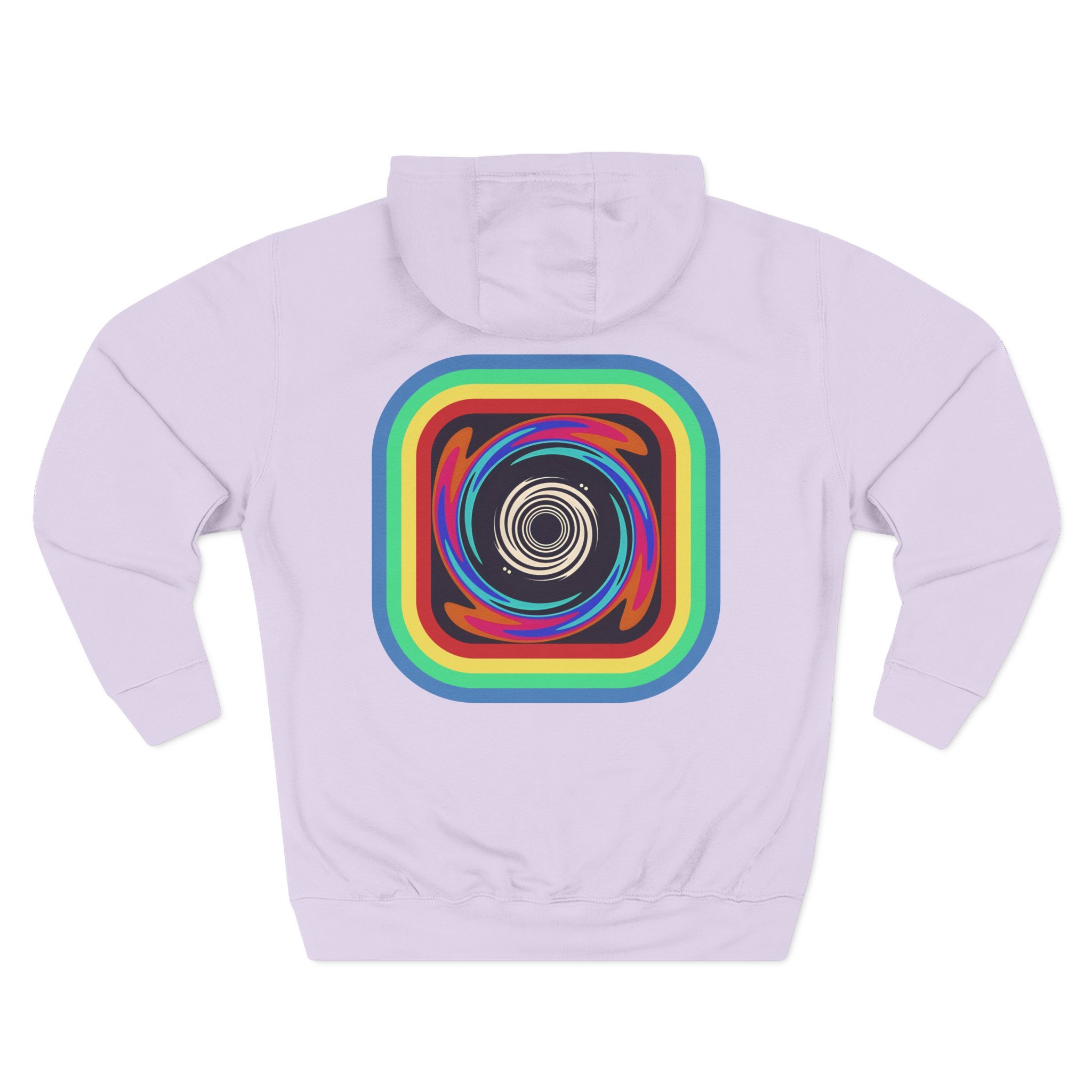 Mersiv Tan Chicago Three-Panel Fleece Hoodie