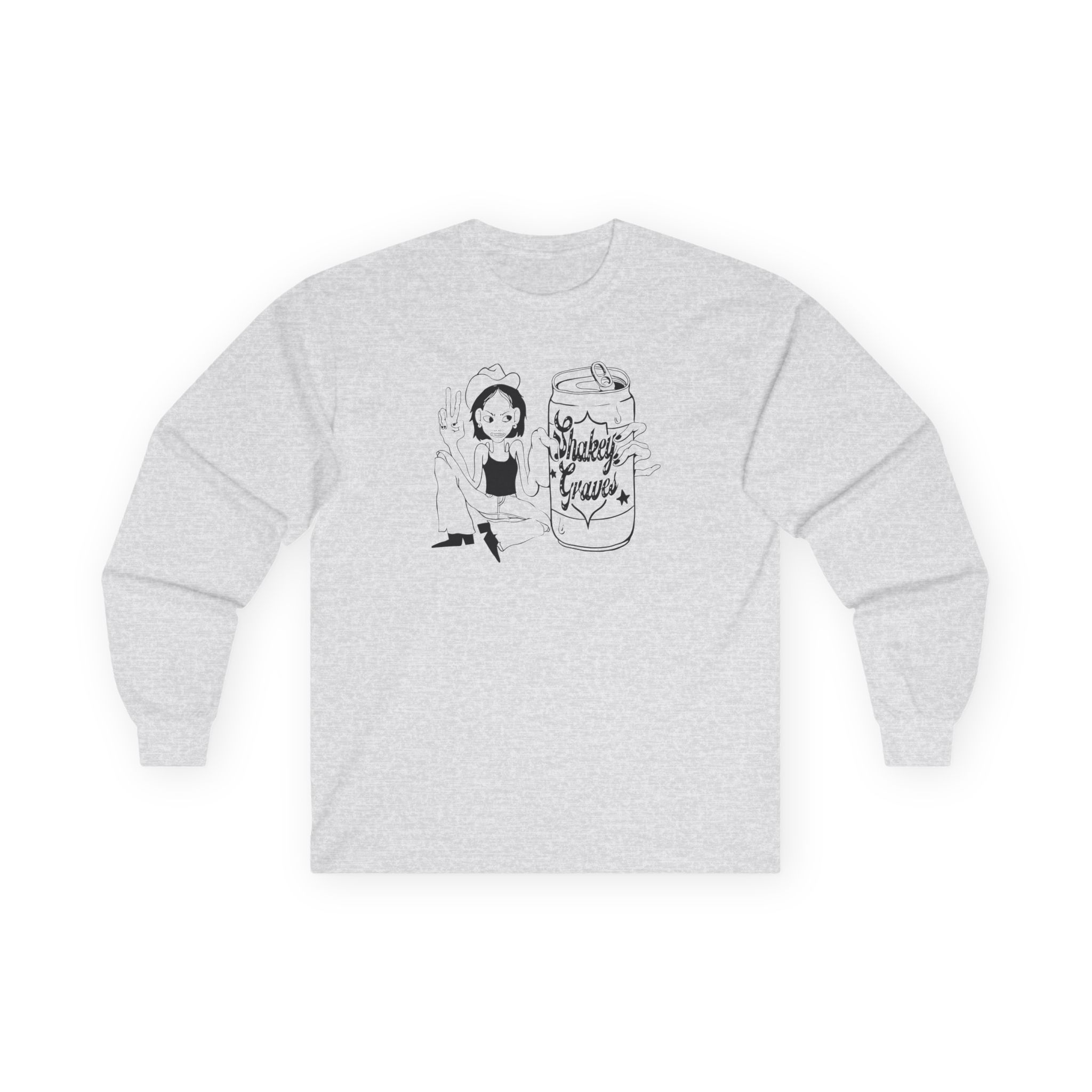 Shakey Graves Unisex Ultra Cotton Long Sleeve Tee