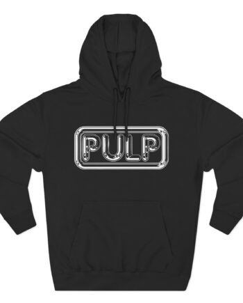 Pulp Logo Three-Panel Fleece Hoodie