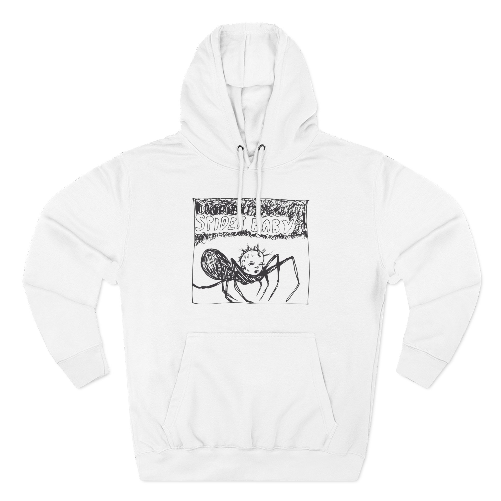 Kurt Cobain Spider Three-Panel Fleece Hoodie