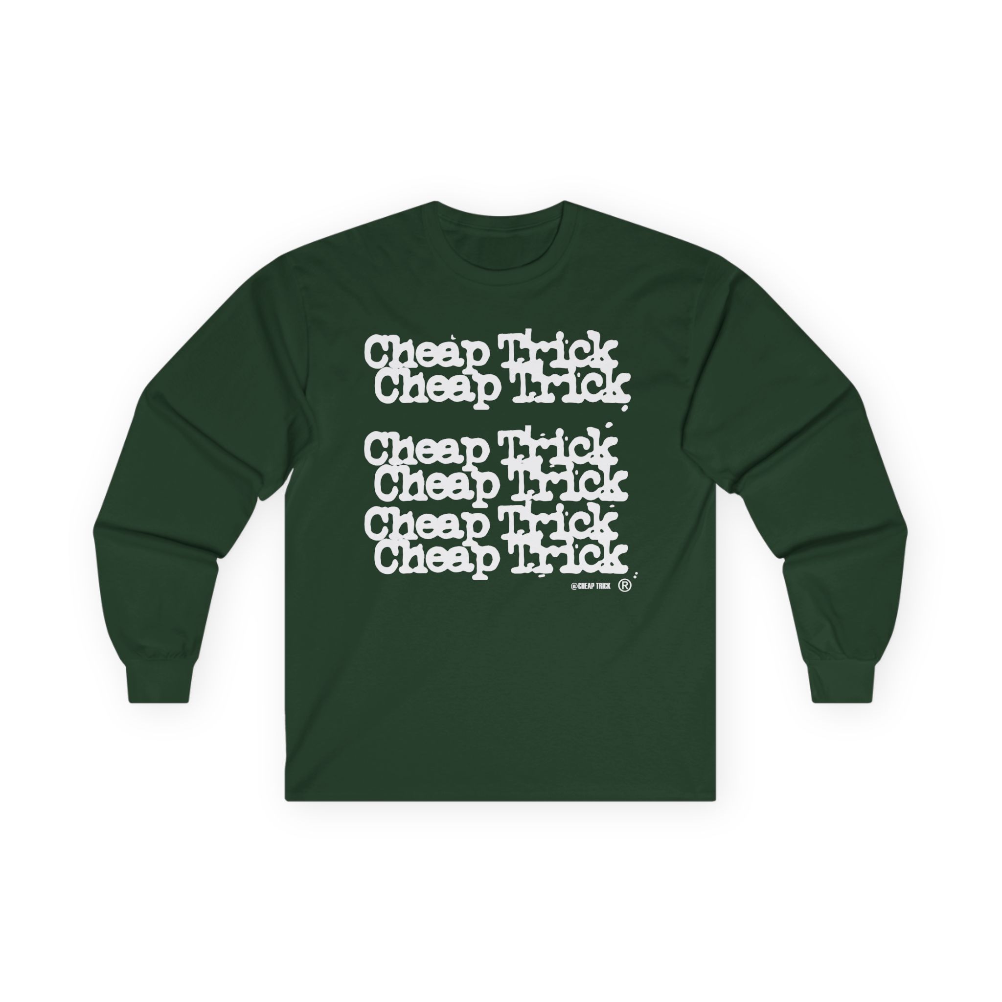 Cheap Trick Stacked Logo Unisex Ultra Cotton Long Sleeve Tee