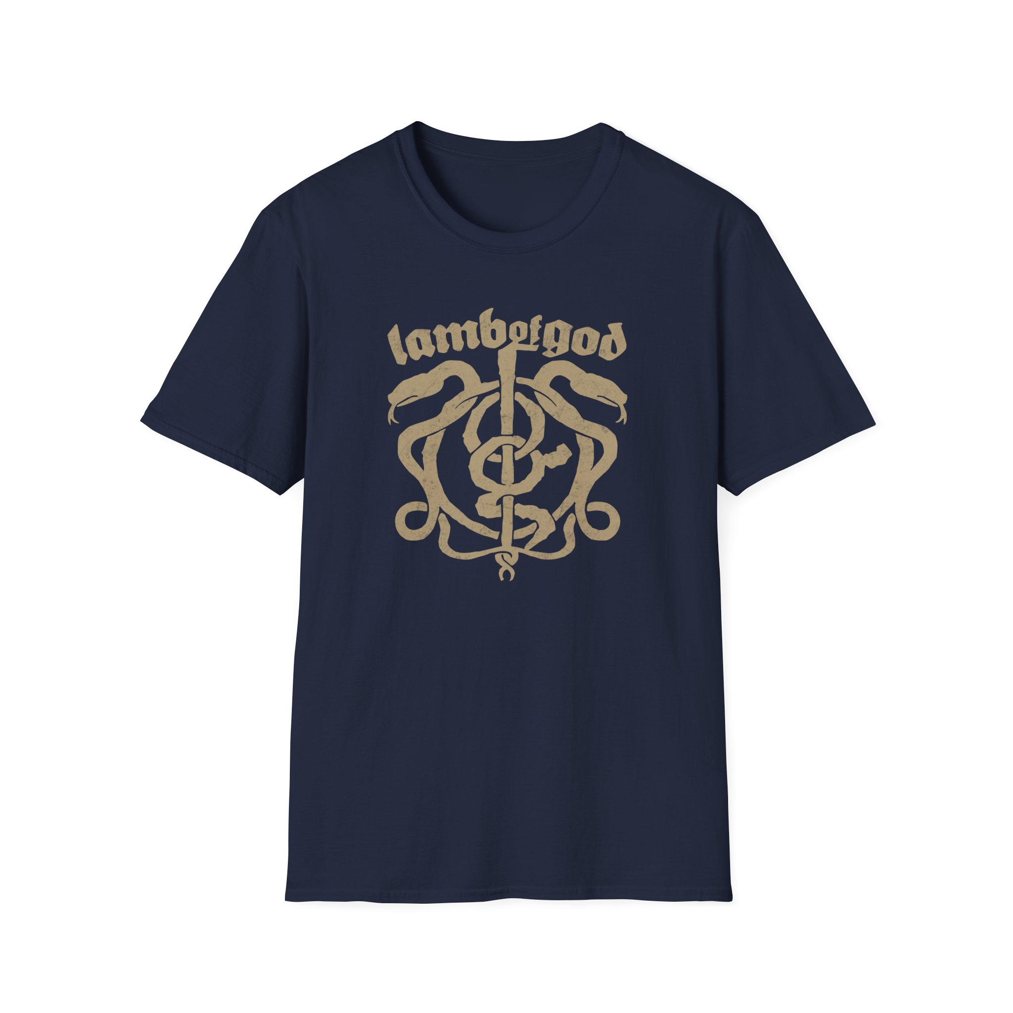 Lamb of God Congregation Snake Unisex Softstyle T-Shirt