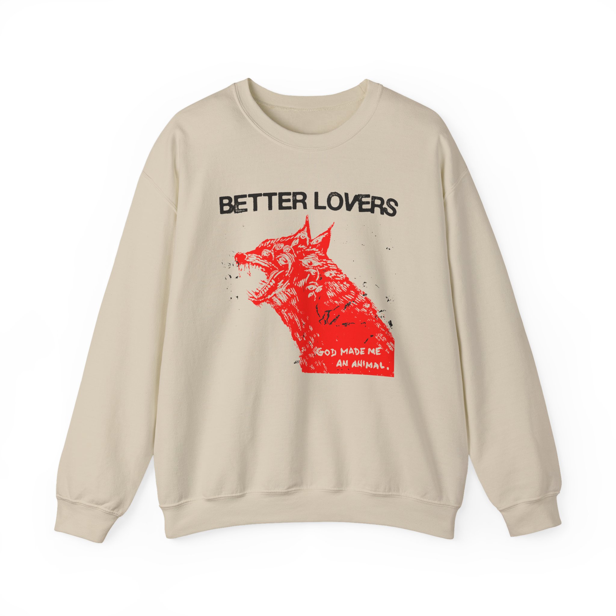Better Lovers WOLF Unisex Heavy Blendâ„¢ Crewneck Sweatshirt