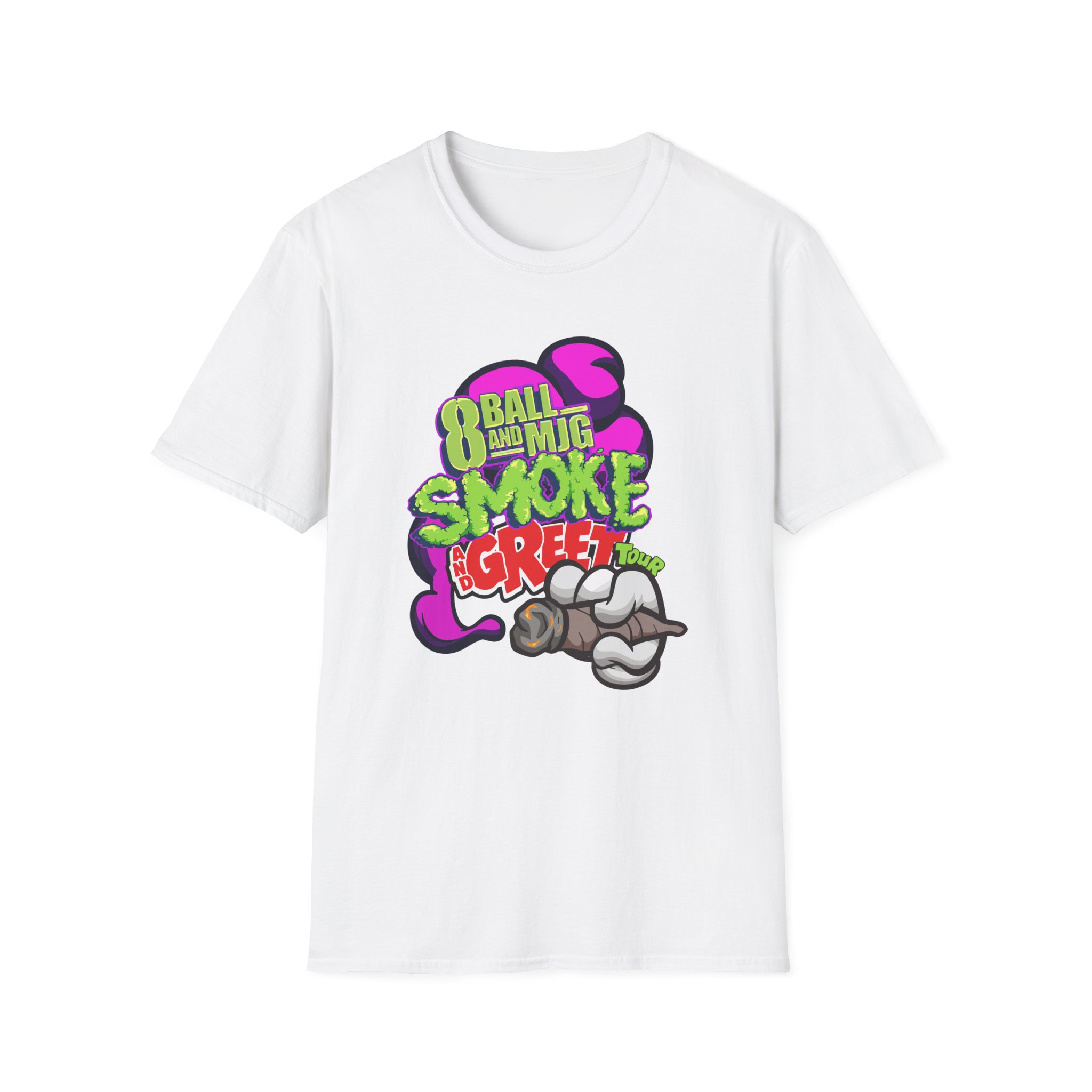 8ball Mjg Unisex Softstyle T-Shirt