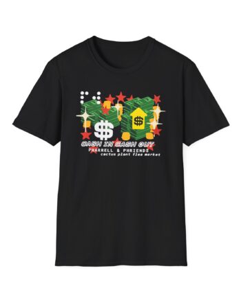 Pharrell Williams Cash in Cash Out Unisex Softstyle T-Shirt
