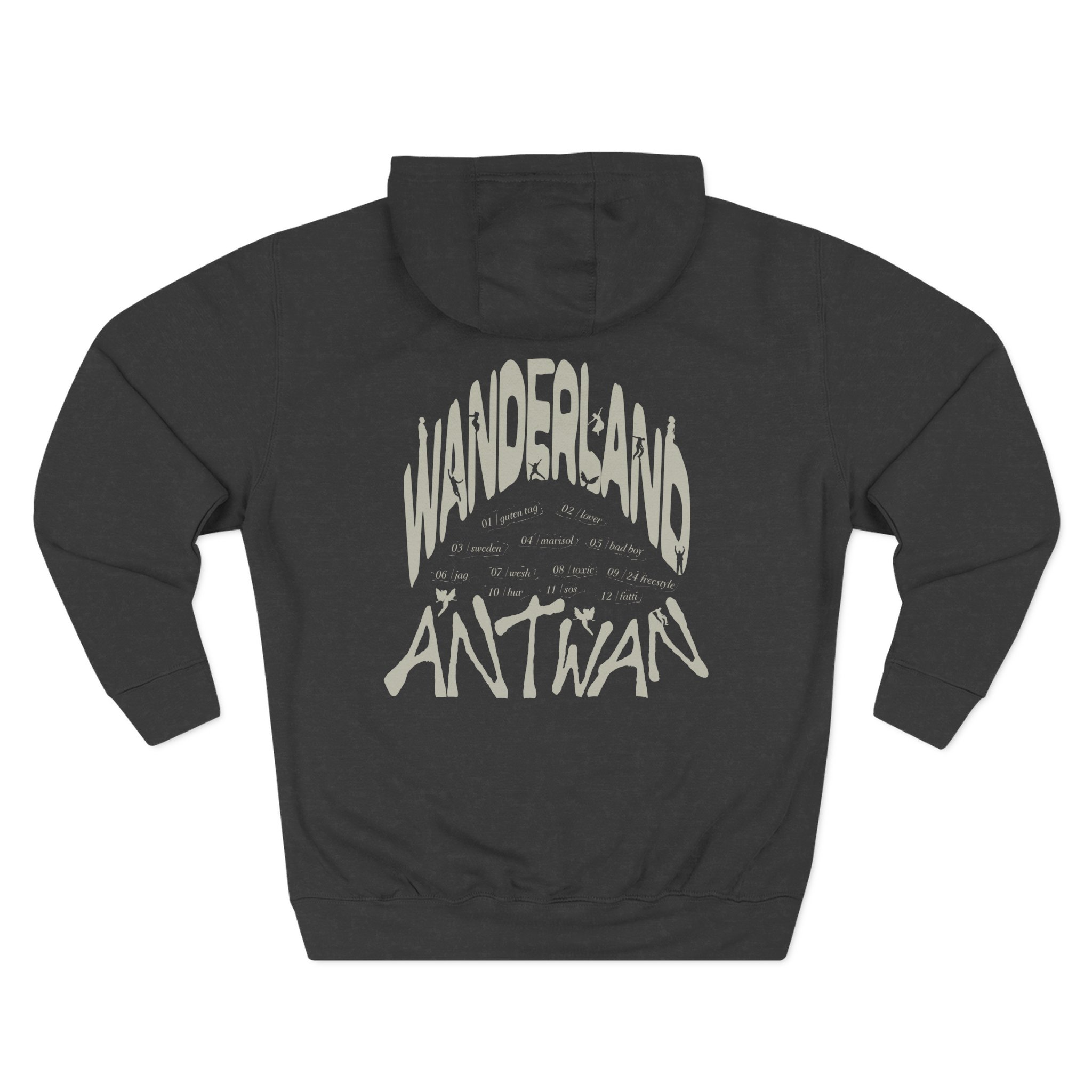Antwan Wanderland Three-Panel Fleece Hoodie