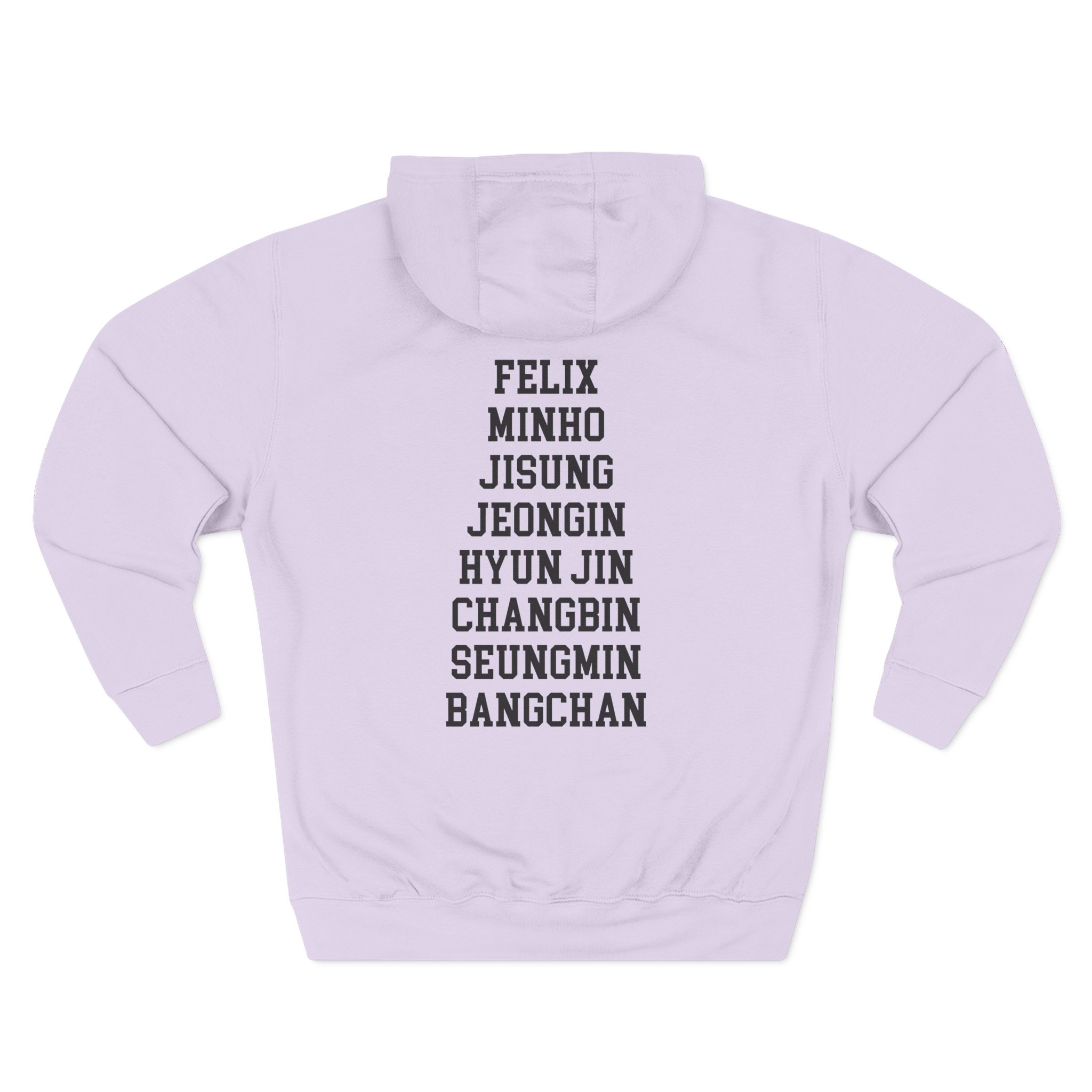 Stray Kids Three-Panel Fleece Hoodie