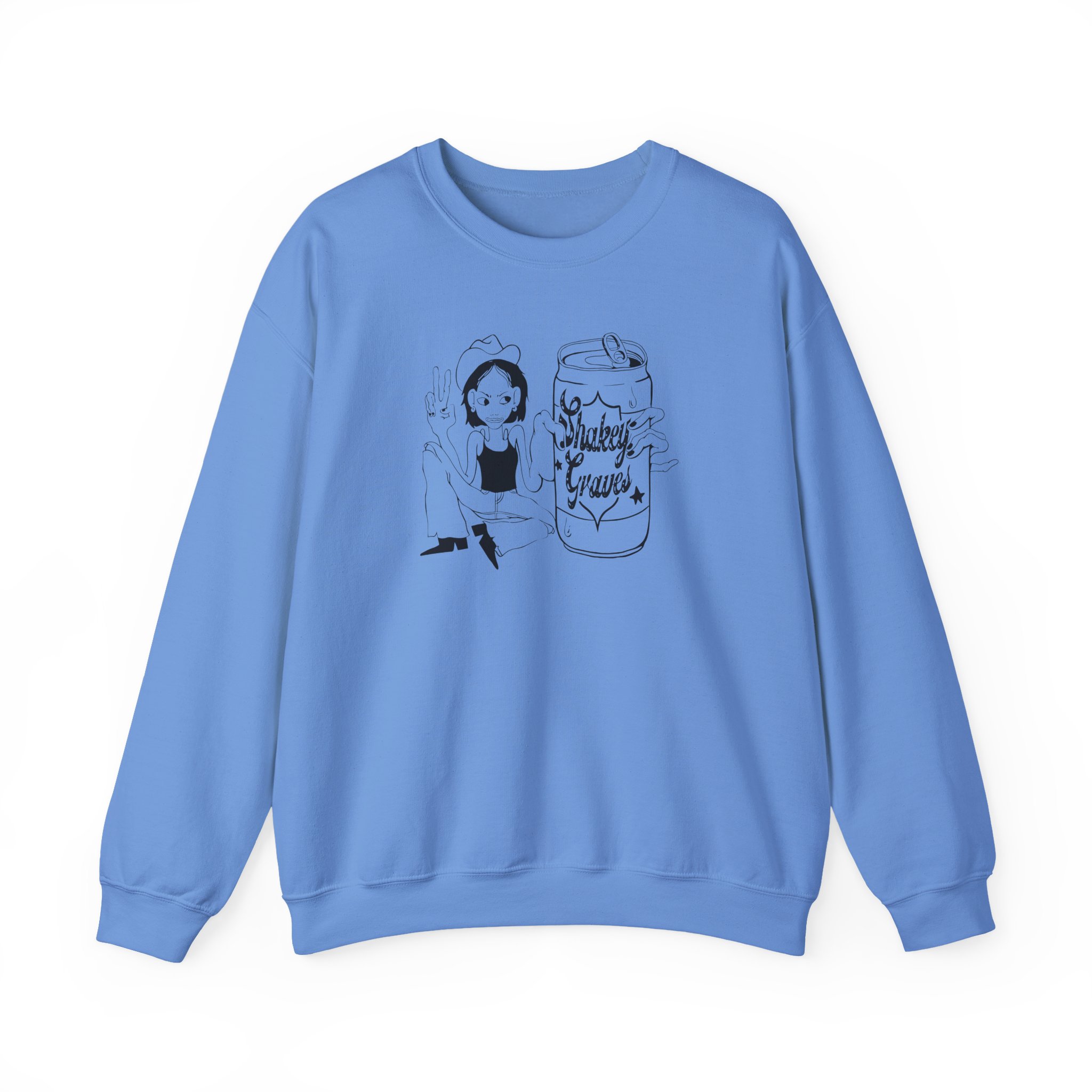 Shakey Graves Unisex Heavy Blendâ„¢ Crewneck Sweatshirt