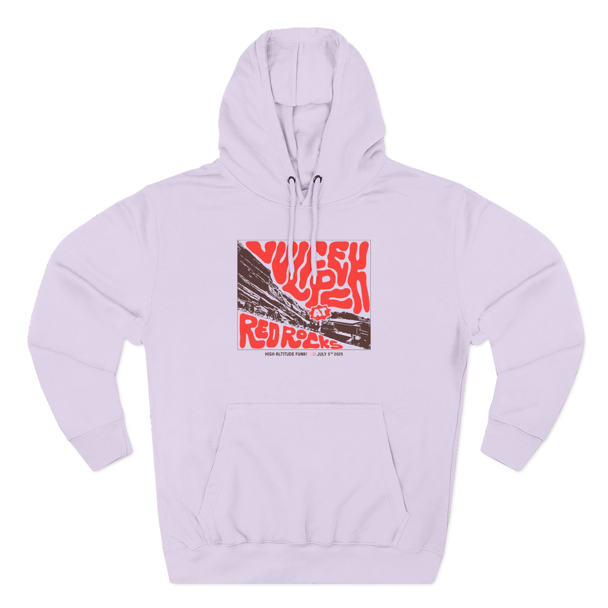 Vulfpeck Red Rocks Three-Panel Fleece Hoodie