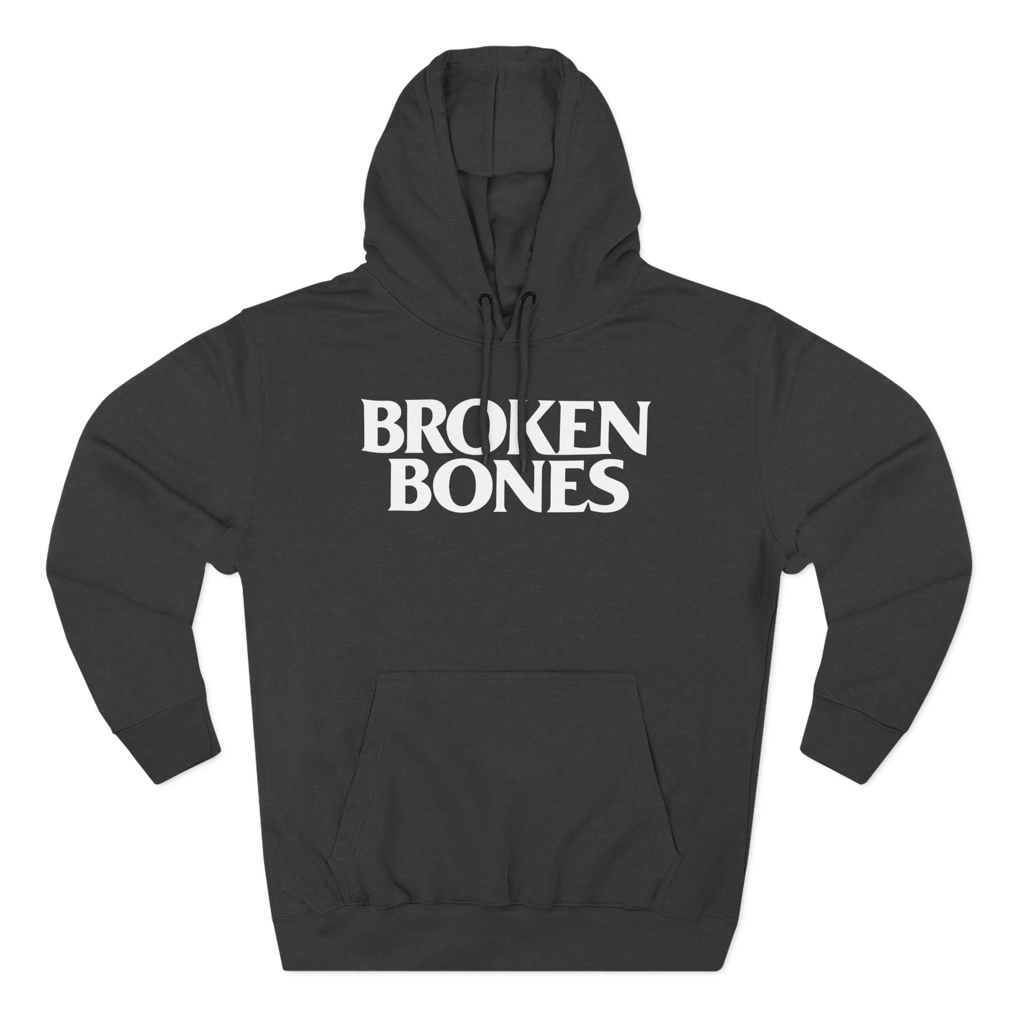 Broken Bones Three-Panel Fleece Hoodie
