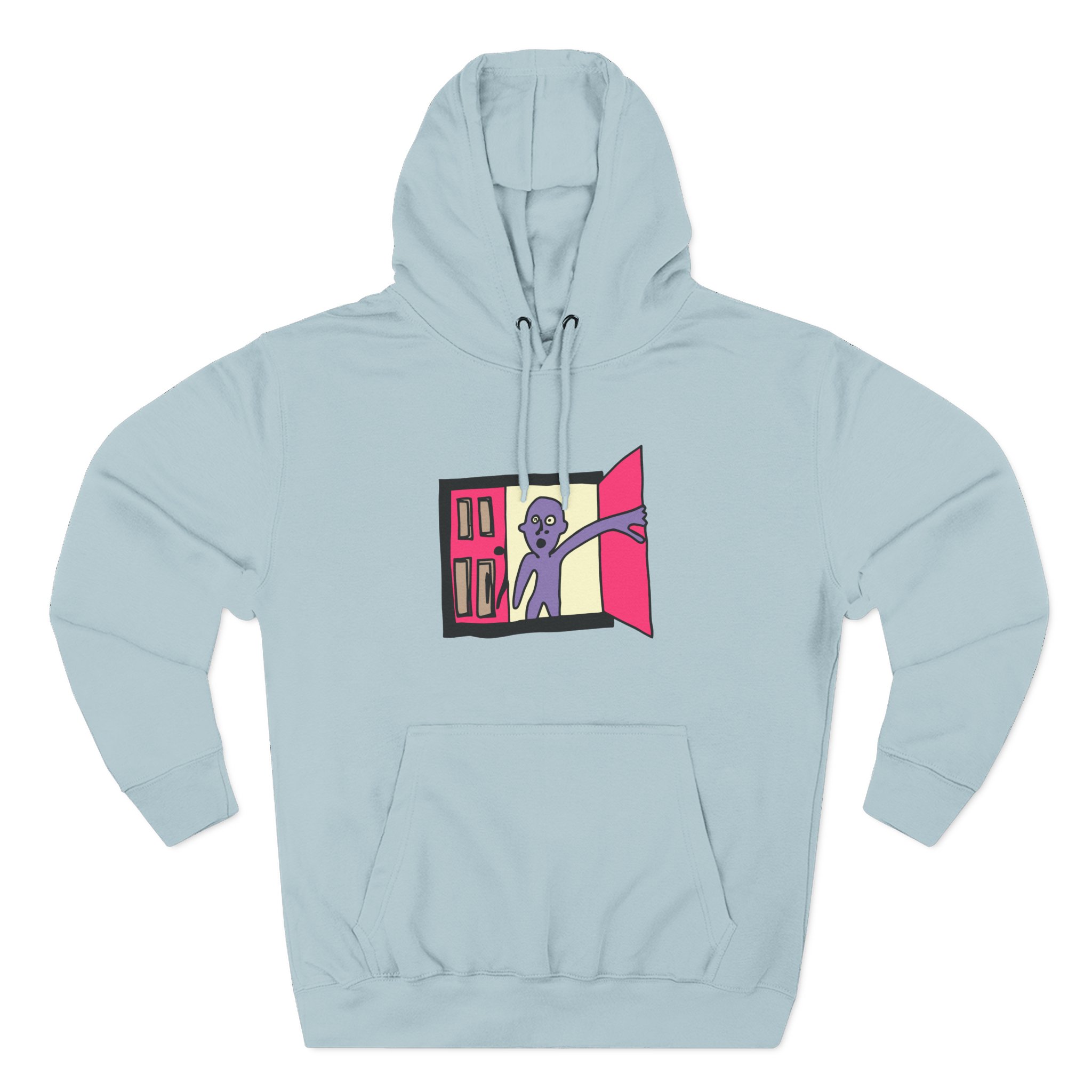 Still Woozy Three-Panel Fleece Hoodie