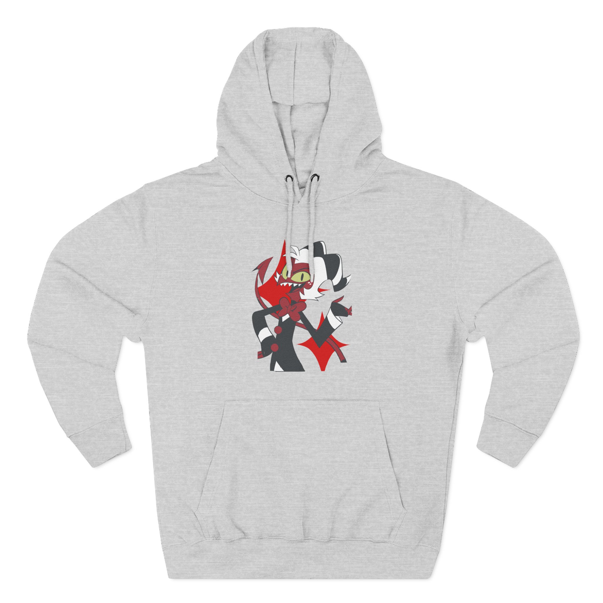 Helluva Boss Moxxie Three-Panel Fleece Hoodie